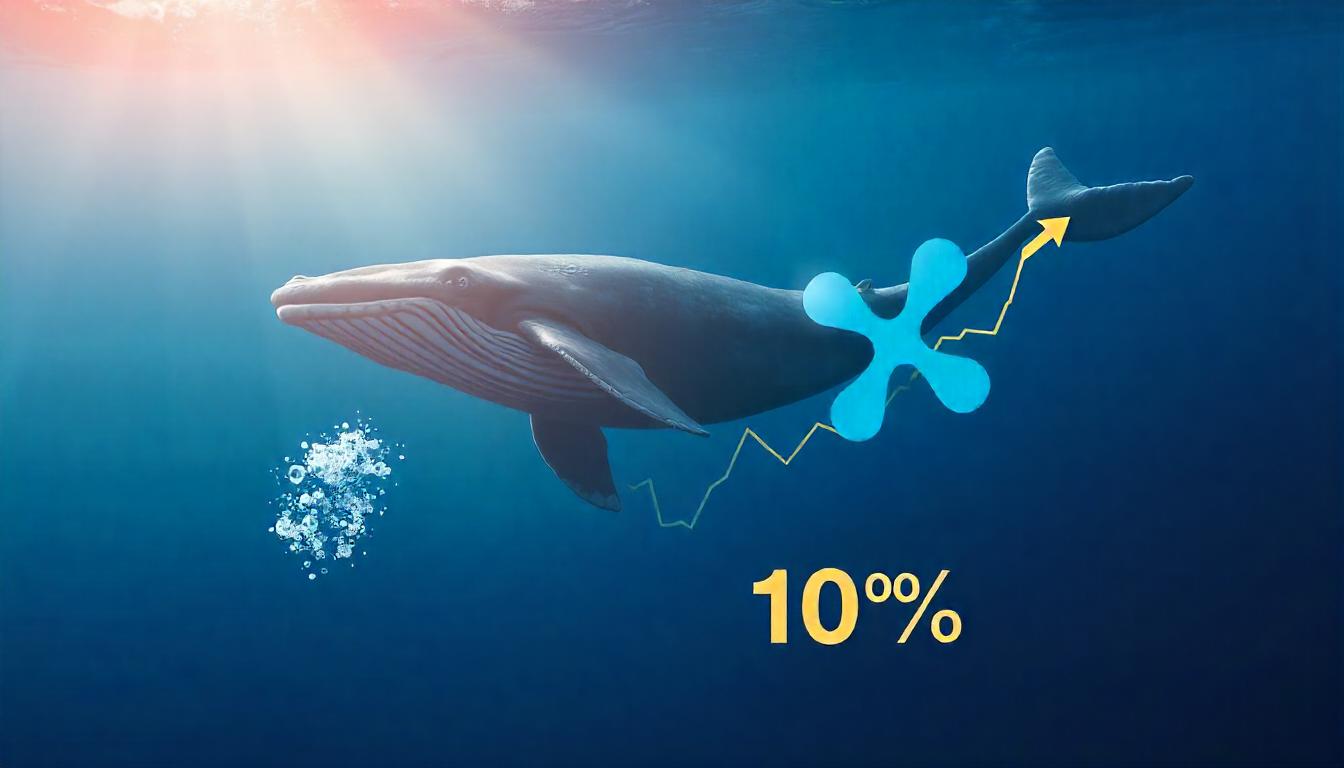 XRP Sees Surge in ‘Whale’ Activity, With 7-Day Price Gains Nearing a 100% Increase.