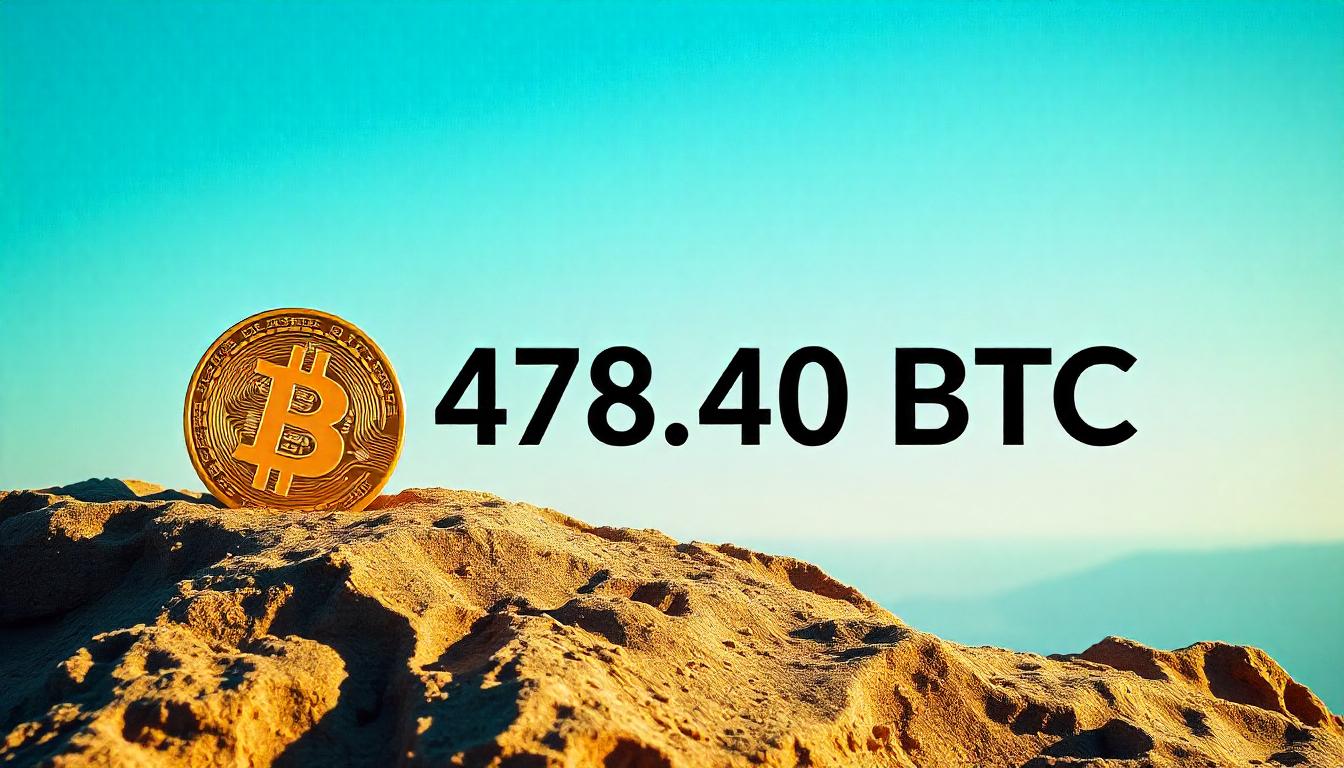 Strategy Reinitiates Bitcoin Purchases, Expanding Holdings to 478,740 BTC.