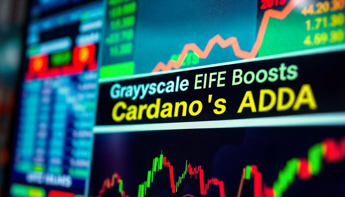 Grayscale’s ETF Application Lifts Cardano’s ADA Above Bitcoin and Ether in Market Performance.