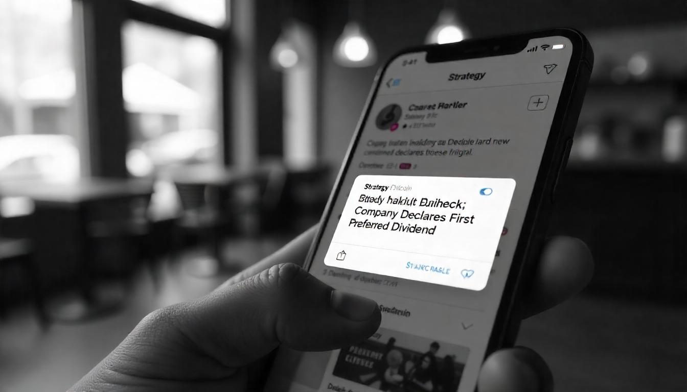 Strategy’s Bitcoin Holdings Remain Steady as Firm Declares First-Ever Preferred Dividend