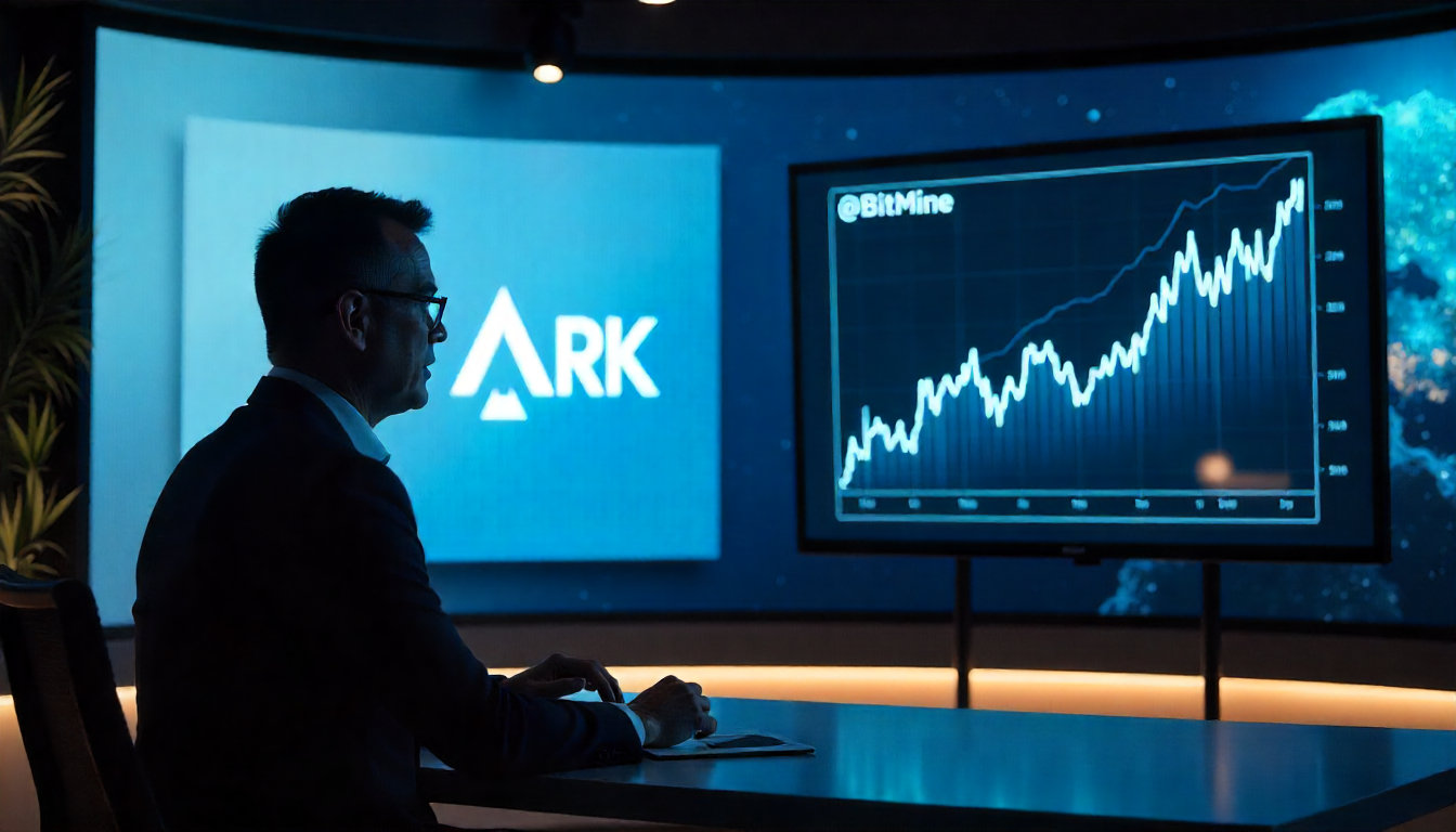 “ARK Invest Adds $23.5M in BitMine and Bullish Stakes Through Core ETFs”