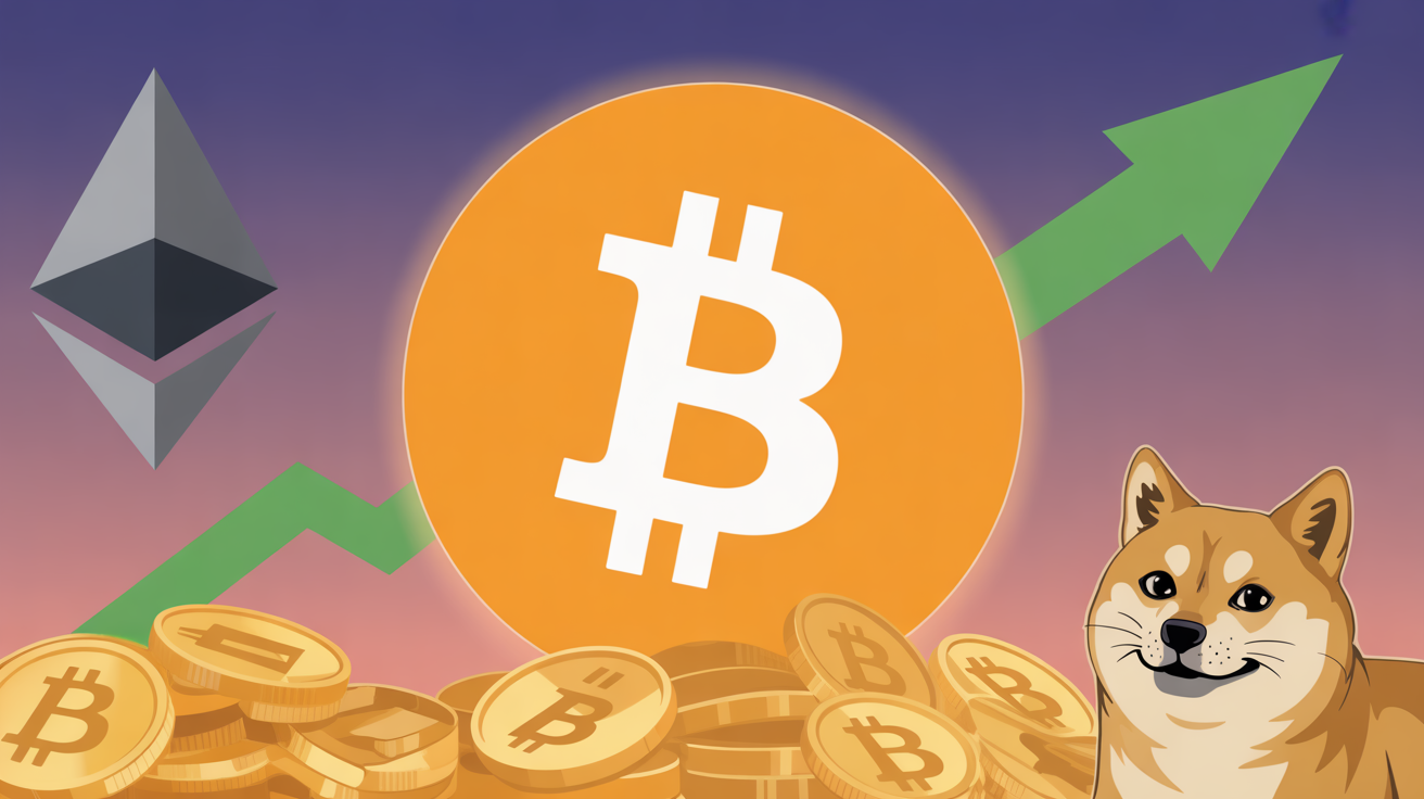Bitcoin Hits Record High Amid Macro Tailwinds; Ether, DOGE, BNB Follow Suit