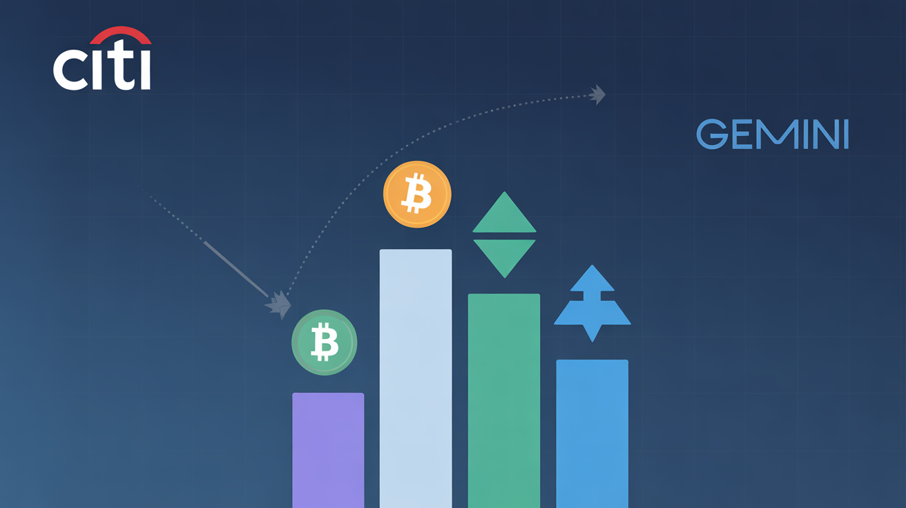 Citi Downgrades Gemini Price Target as Bullish Token Sees Upgrade
