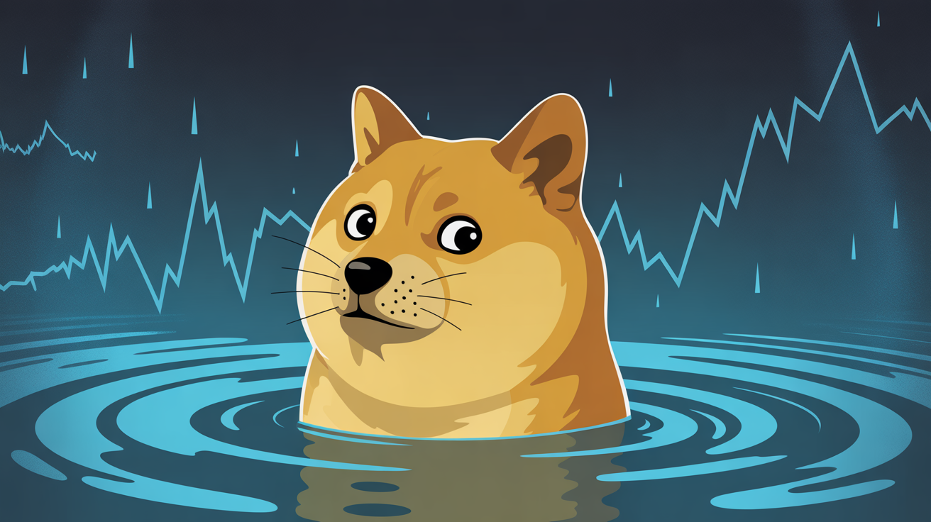 “Dogecoin Drops 8% as Whale Buying Stabilizes at $0.25”