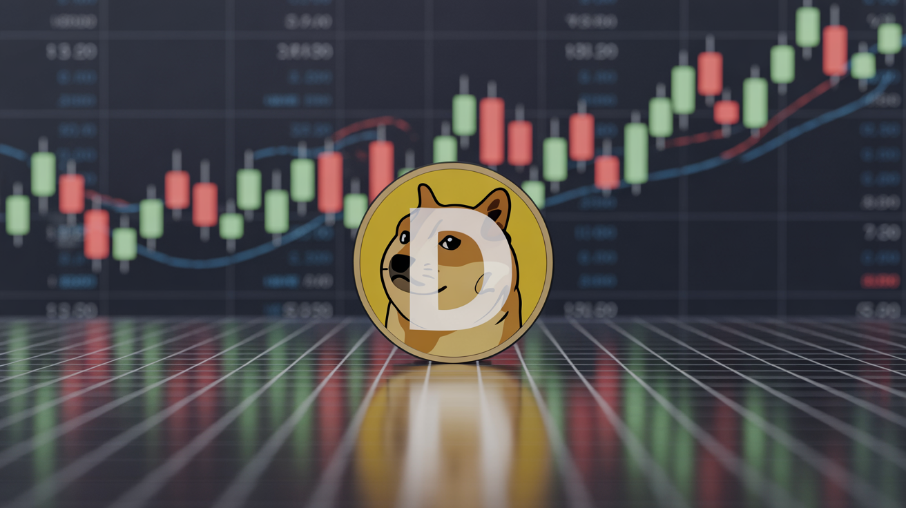 Dogecoin Holds Below $0.21 as Cup-and-Handle Formation Takes Shape
