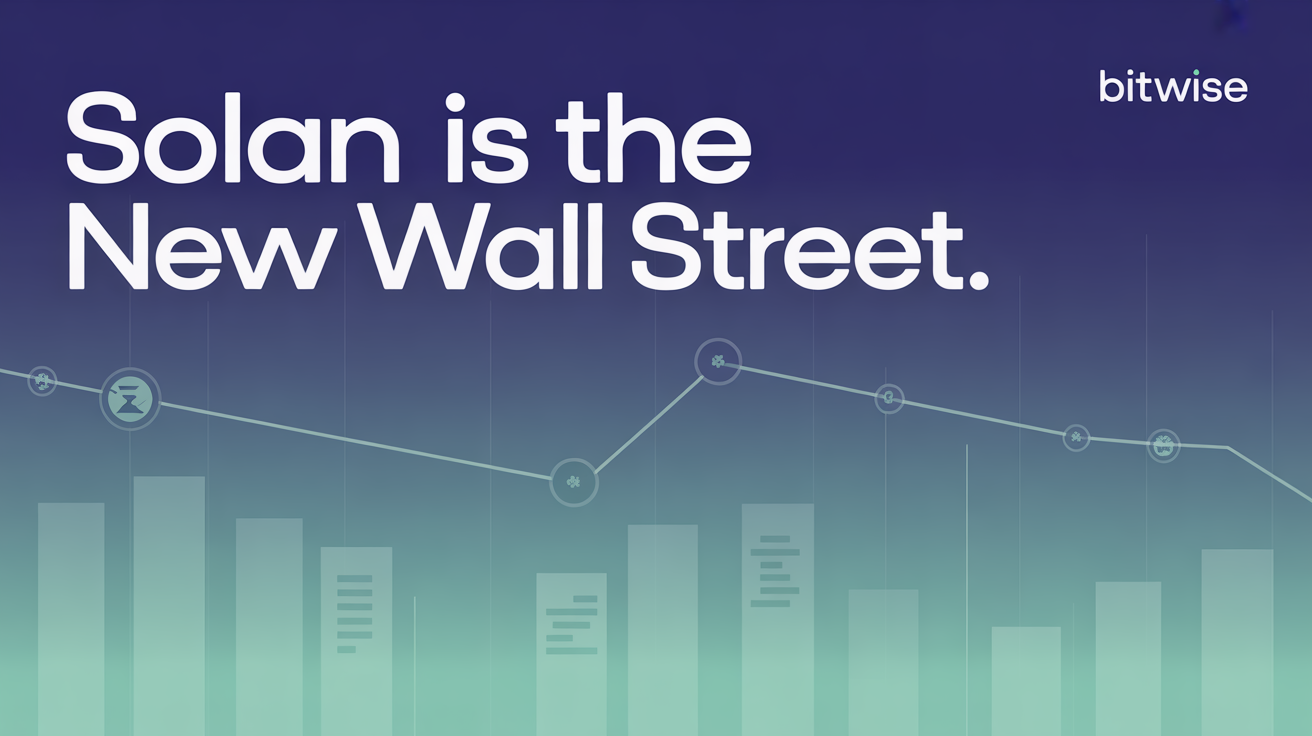 ‘Solana Is the Next Wall Street,’ Bitwise CIO Matt Hougan Says