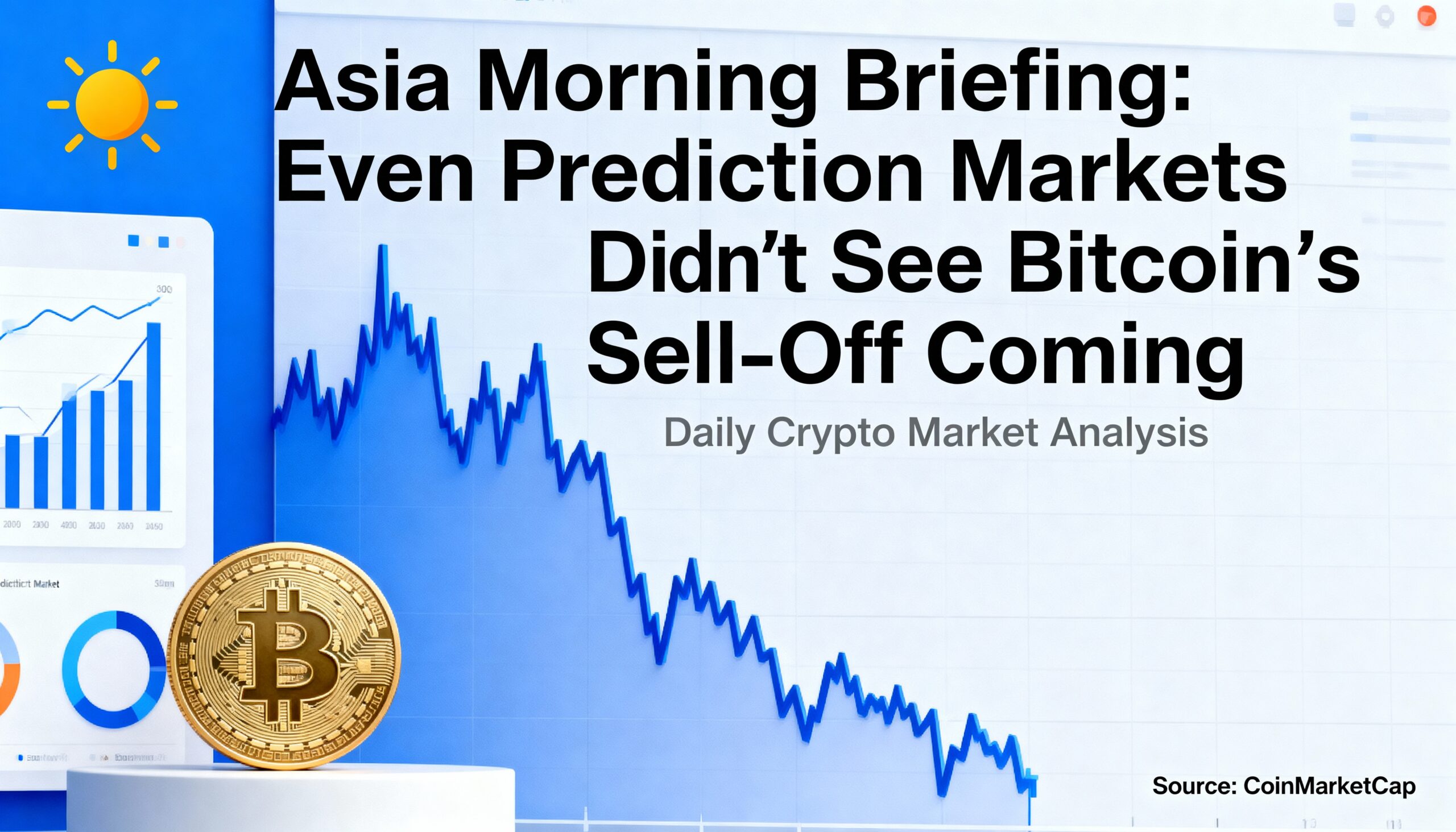 Asia Morning Briefing: Bitcoin’s Sudden Sell-Off Surprised Even Prediction Markets