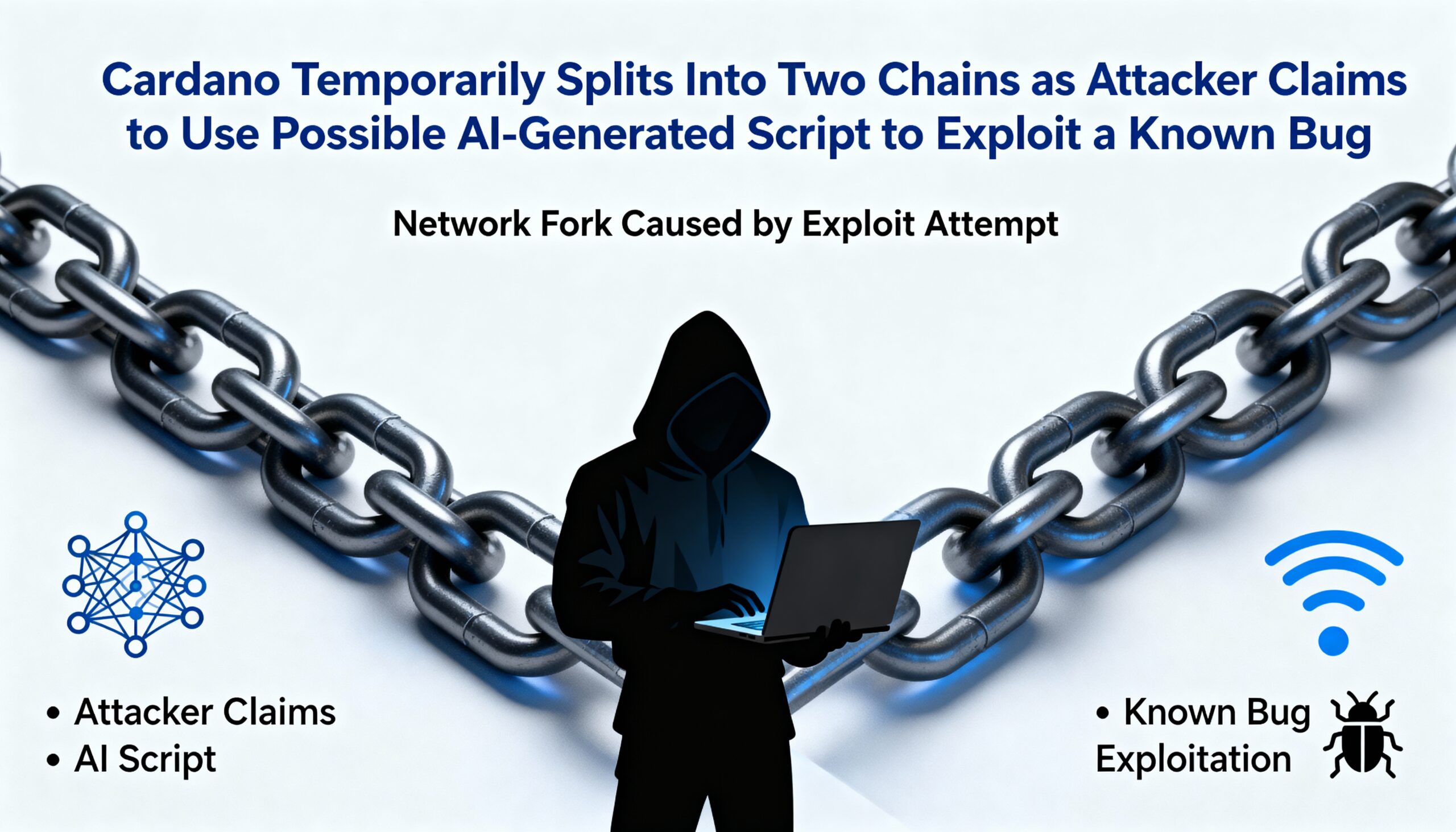 Freepik  Cardano Temporarily Splits Into Two Chains As Atta  52249