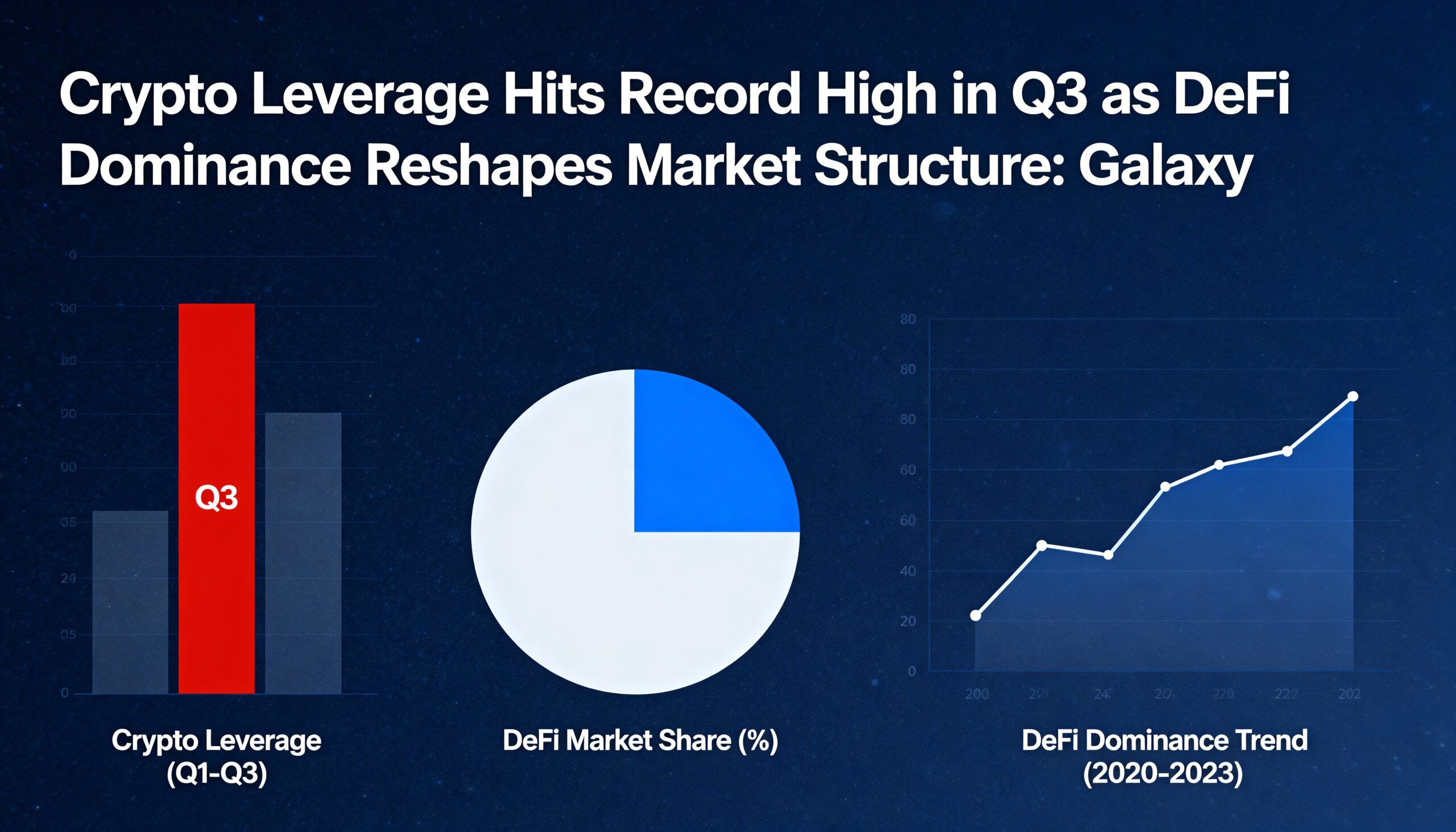 Galaxy: Crypto Leverage Surges to Record Levels in Q3 Amid Growing DeFi Influence