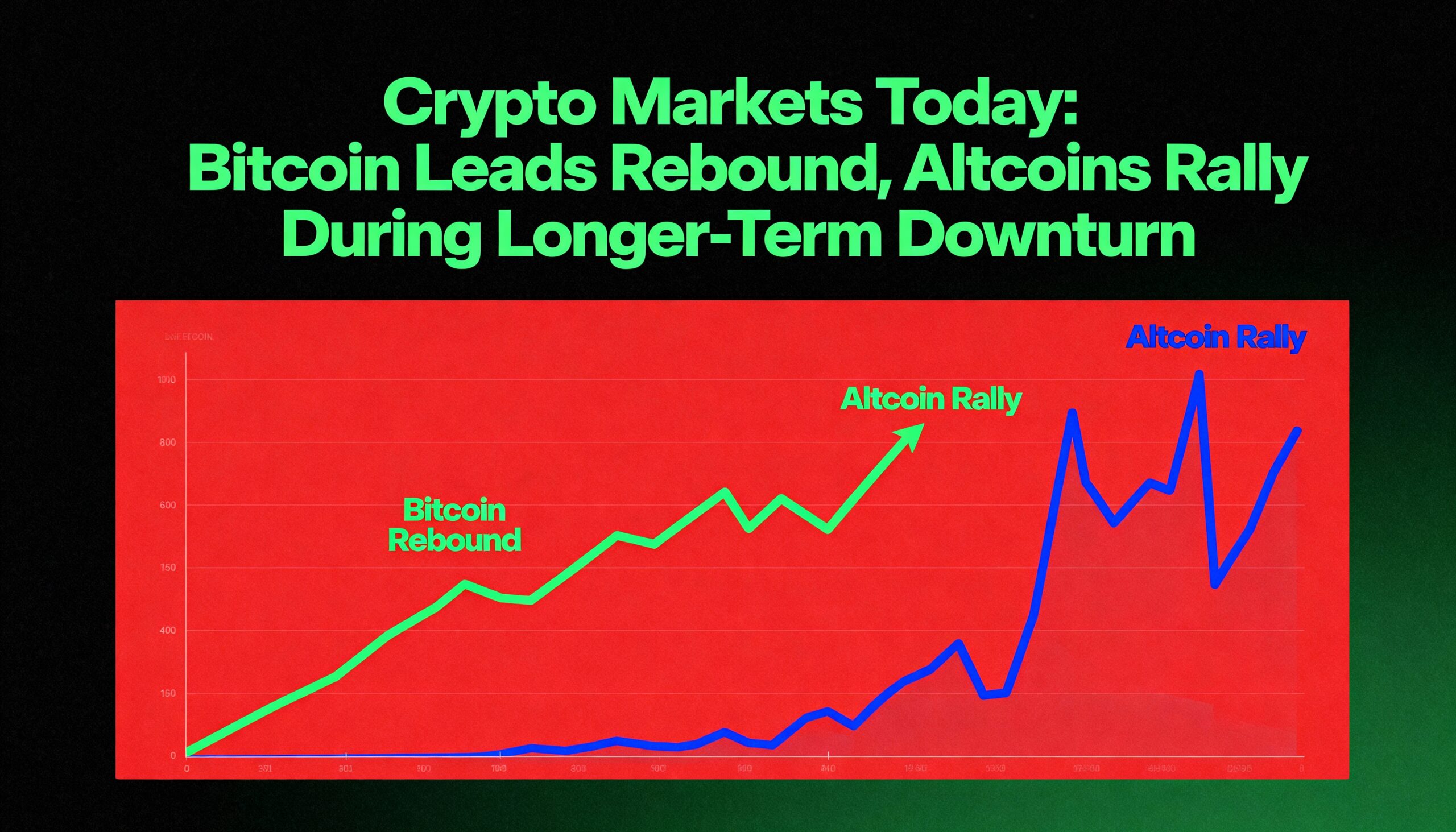 Freepik  Crypto Markets Today Bitcoin Leads Rebound Altcoin  63131