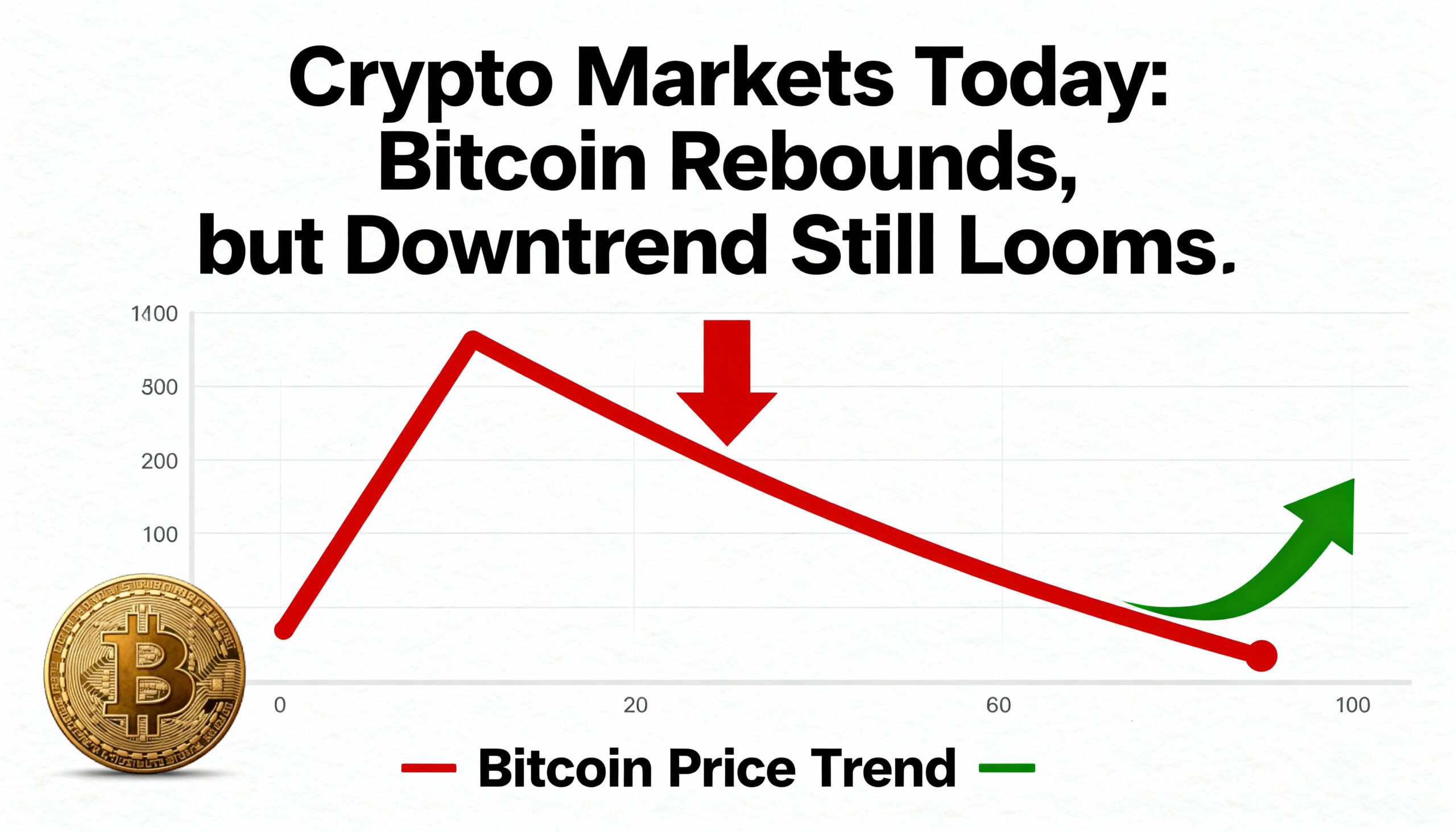 Freepik  Crypto Markets Today Bitcoin Rebounds But Downtren  54095