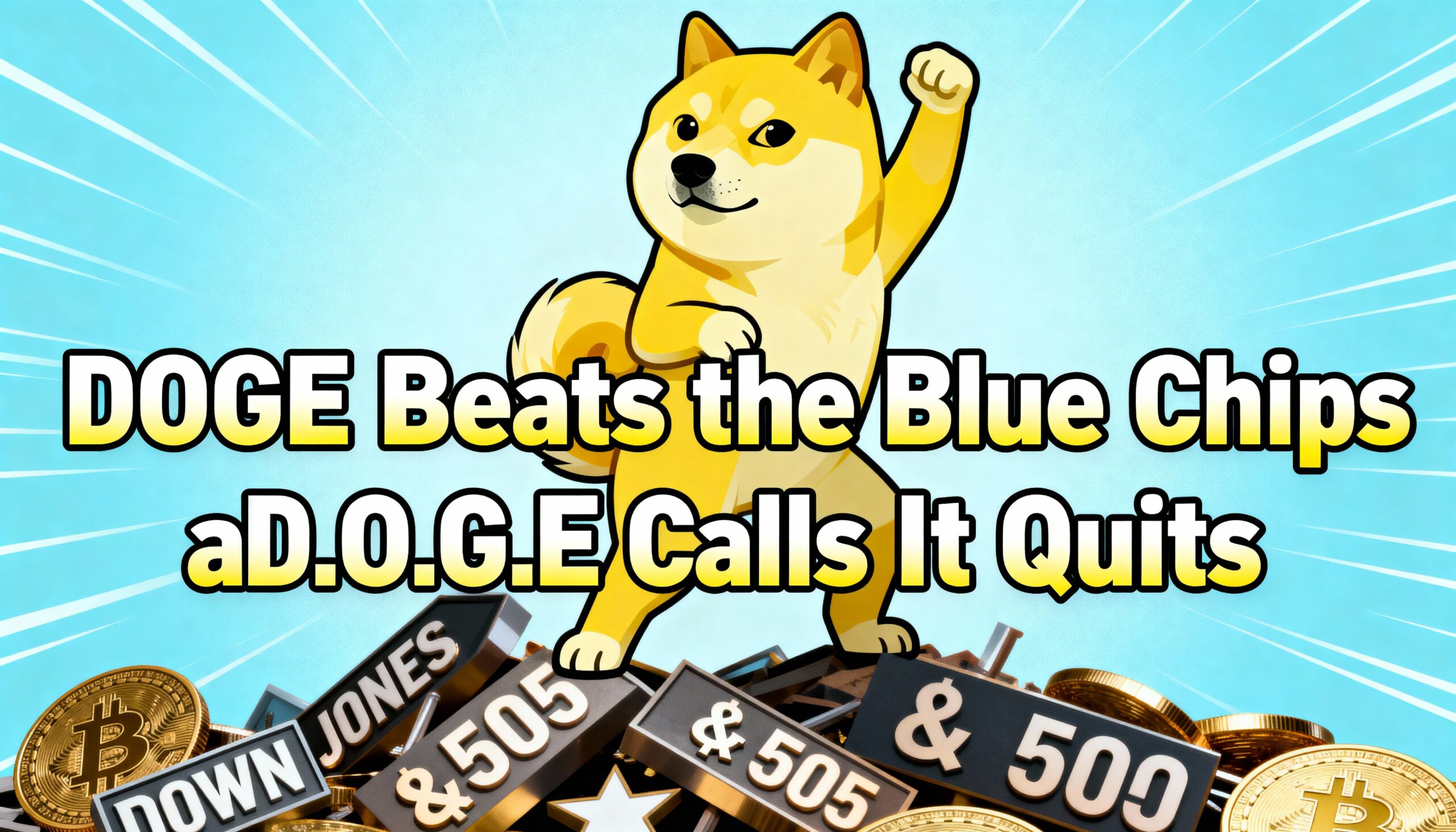 Freepik  Doge Beats The Blue Chips As Doge Calls It Quits  52268