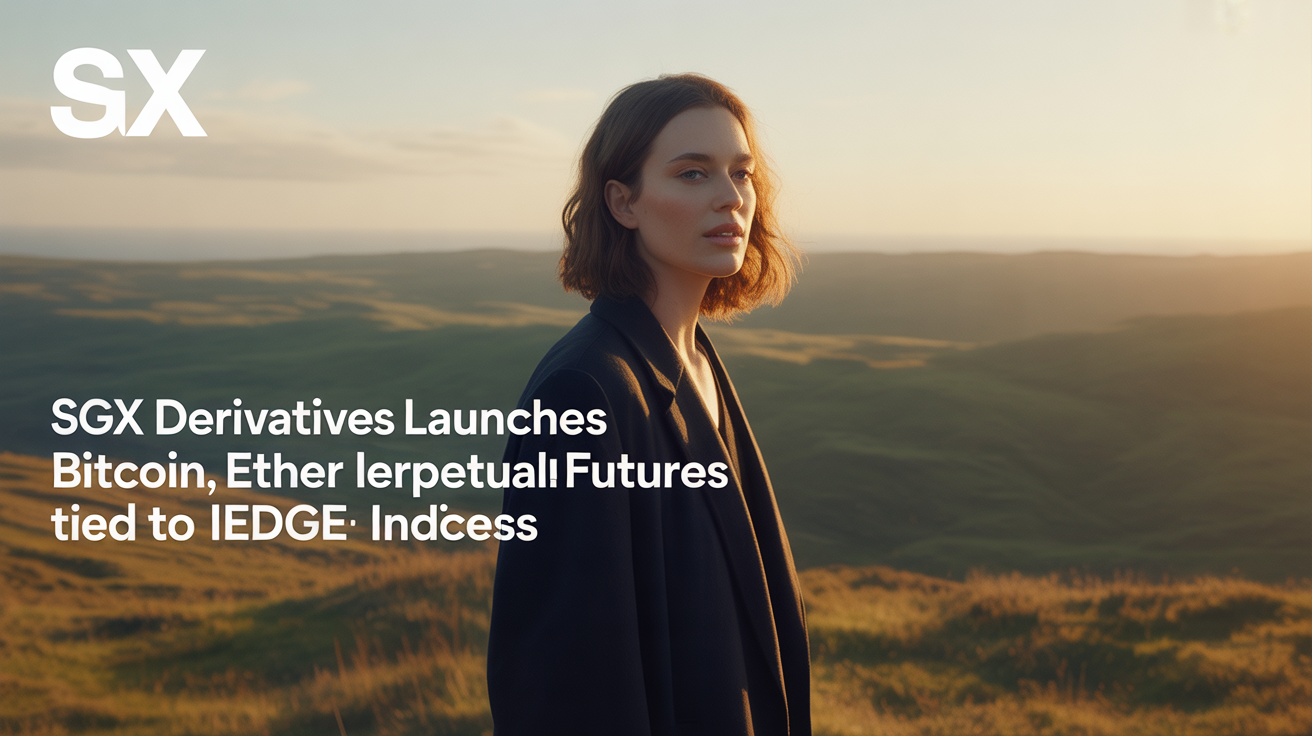 SGX Derivatives Launches Bitcoin and Ether Perpetual Futures Based on iEdge CoinDesk Crypto Indices