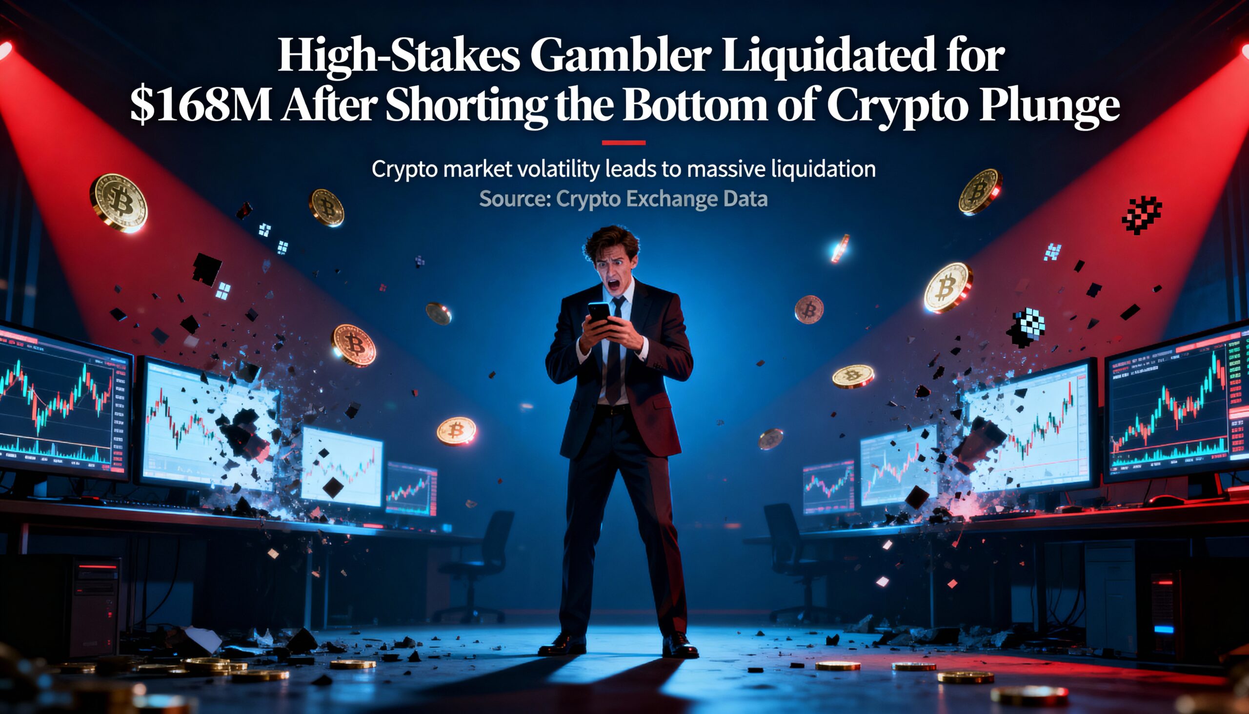 High-Roller Trader Wiped Out for $168M After Mistakenly Shorting the Crypto Market Bottom