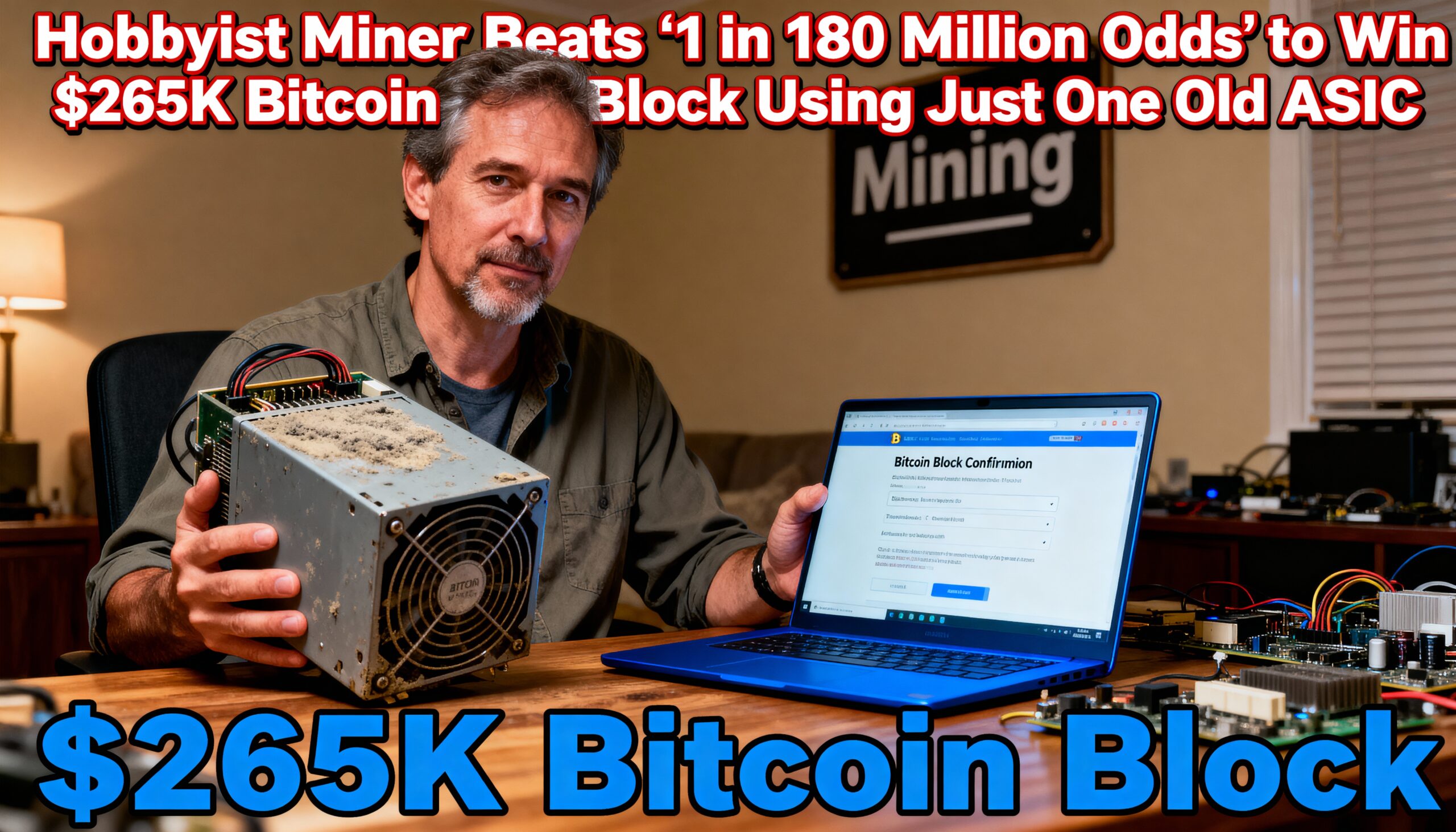 Freepik  Hobbyist Miner Beats 1 In 180 Million Odds To Win   52223