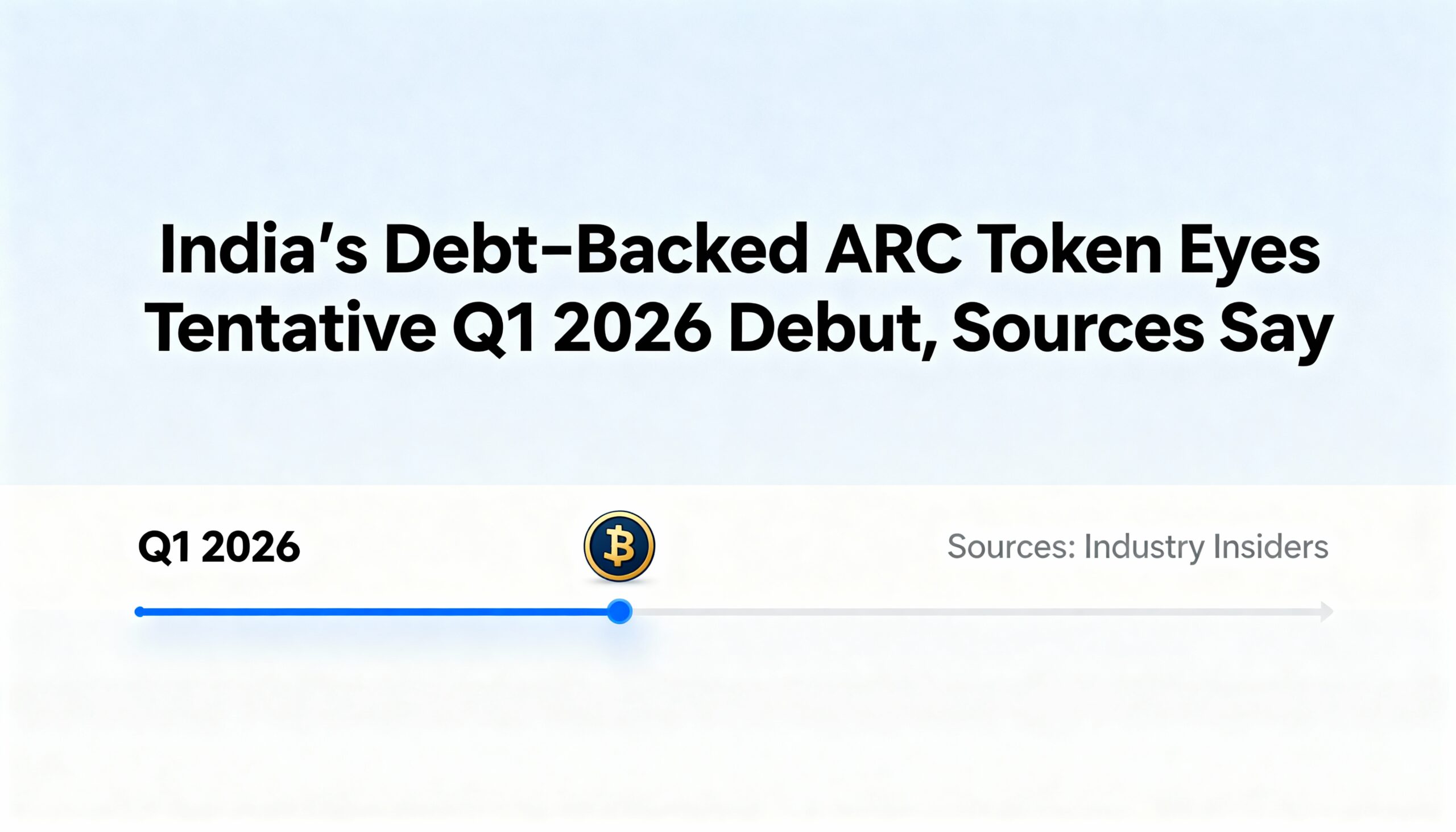 India’s Debt-Backed ARC Token Poised for Possible Q1 2026 Launch, Sources Report