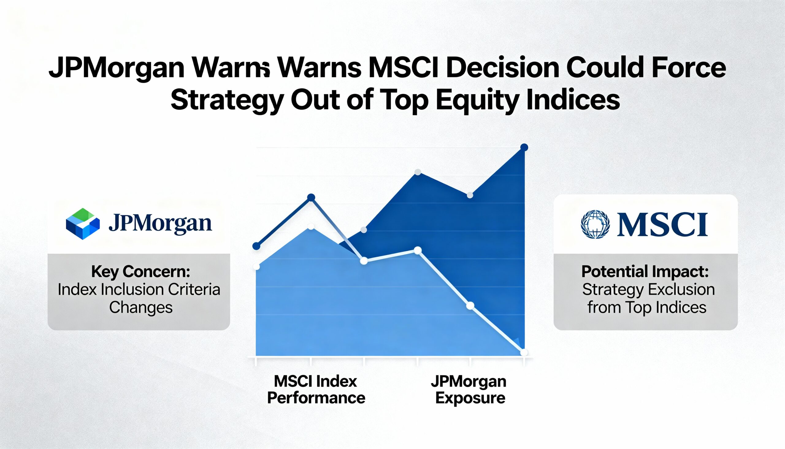 JPMorgan Says MSCI Ruling May Push Strategy Out of Major Equity Benchmarks