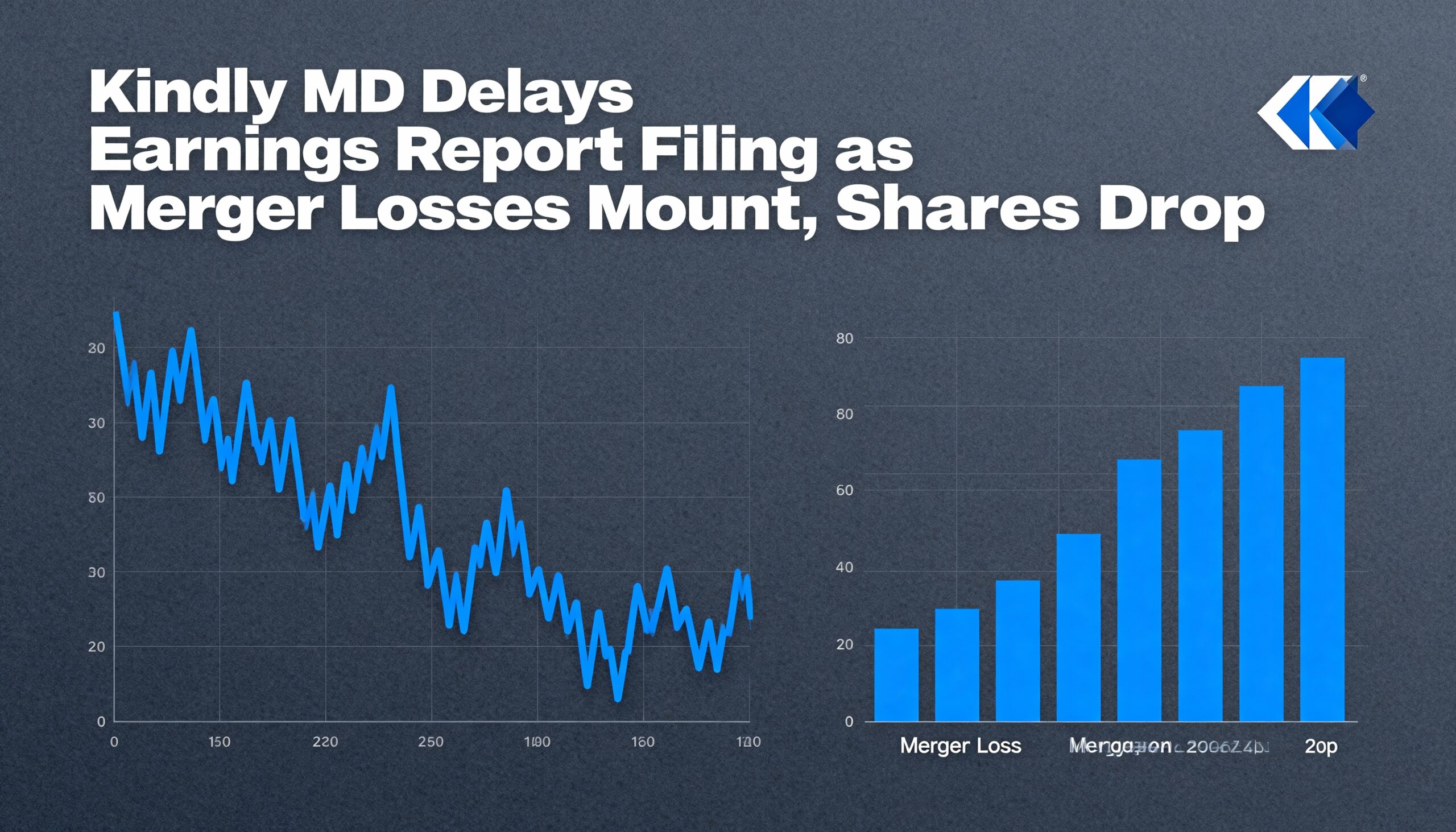 Kindly MD Pushes Back Earnings Filing Amid Growing Merger-Related Losses, Stock Slides