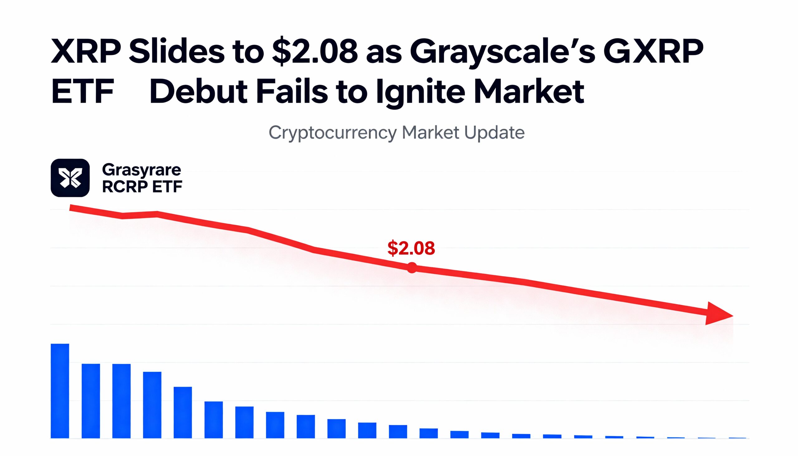 Freepik  Xrp Slides To 208 As Grayscales Gxrp Etf Debut Fai  21808