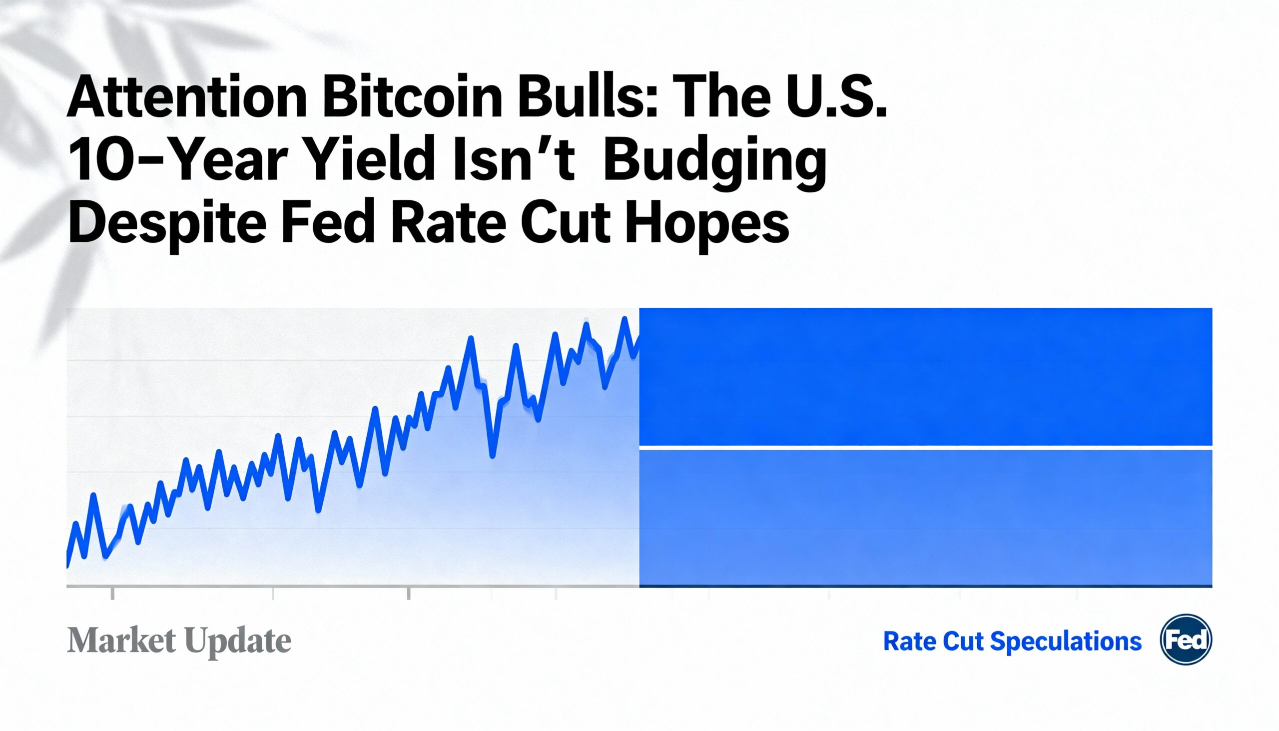 Bitcoin Bulls Beware: The U.S. 10-Year Yield Continues to Stand Pat Amid Fed Rate-Cut Anticipation