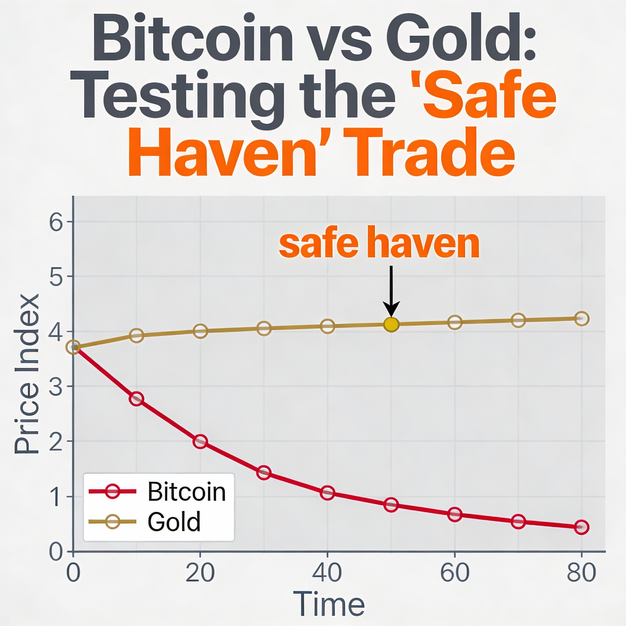 Freepik  Bitcoin Continues To Slip Against Gold Testing The  58369