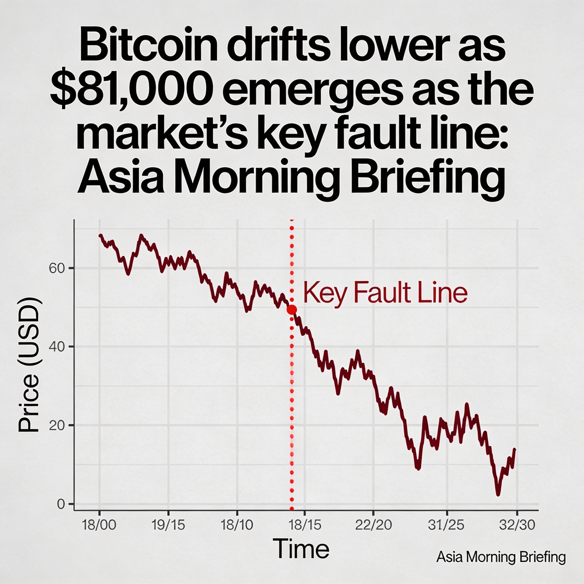 Freepik  Bitcoin Drifts Lower As 81000 Emerges As The Marke  85755