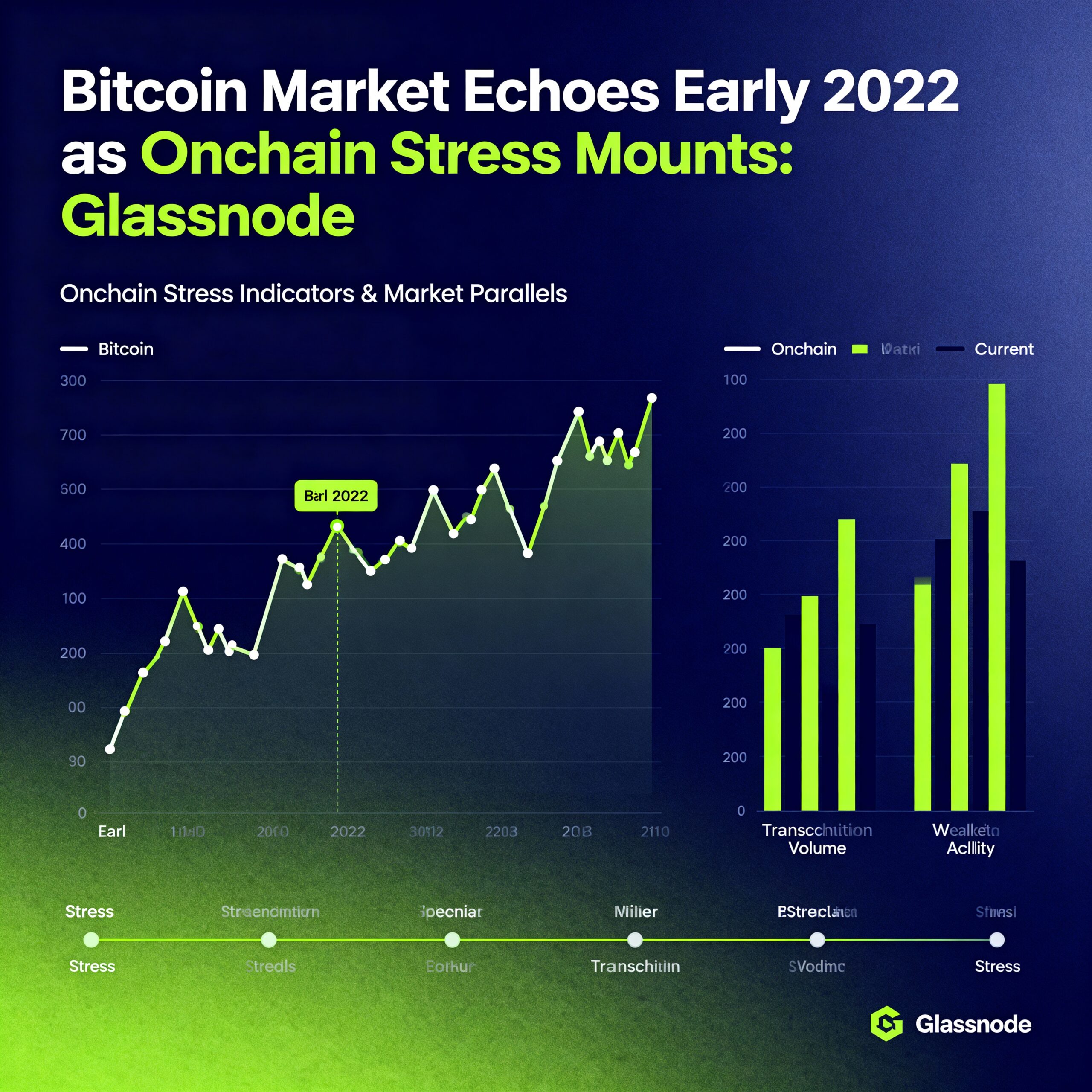 Glassnode: Bitcoin Market Resembles Early 2022 Amid Rising On-Chain Strain