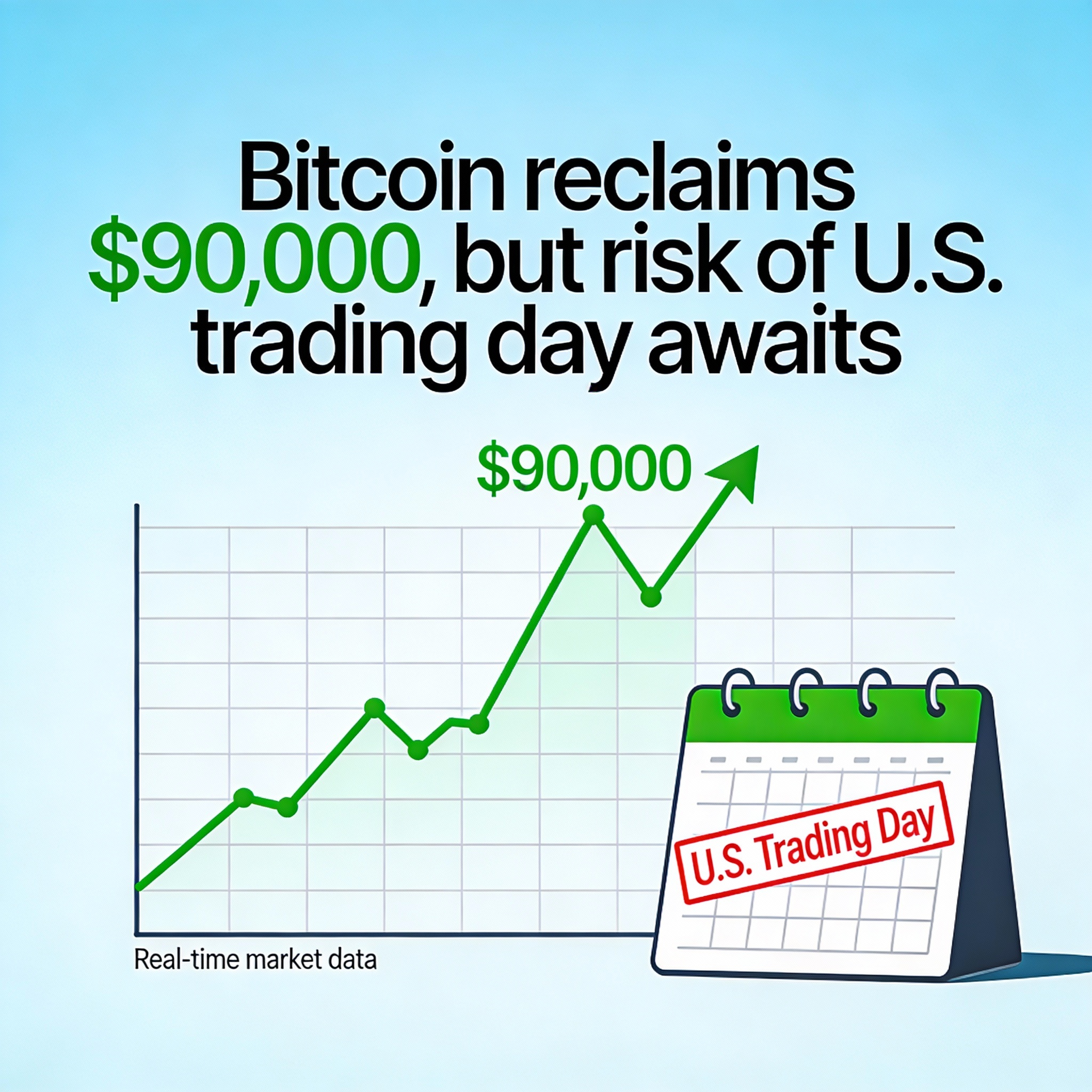 Freepik  Bitcoin Reclaims 90000 But Risk Of Us Trading Day   6211