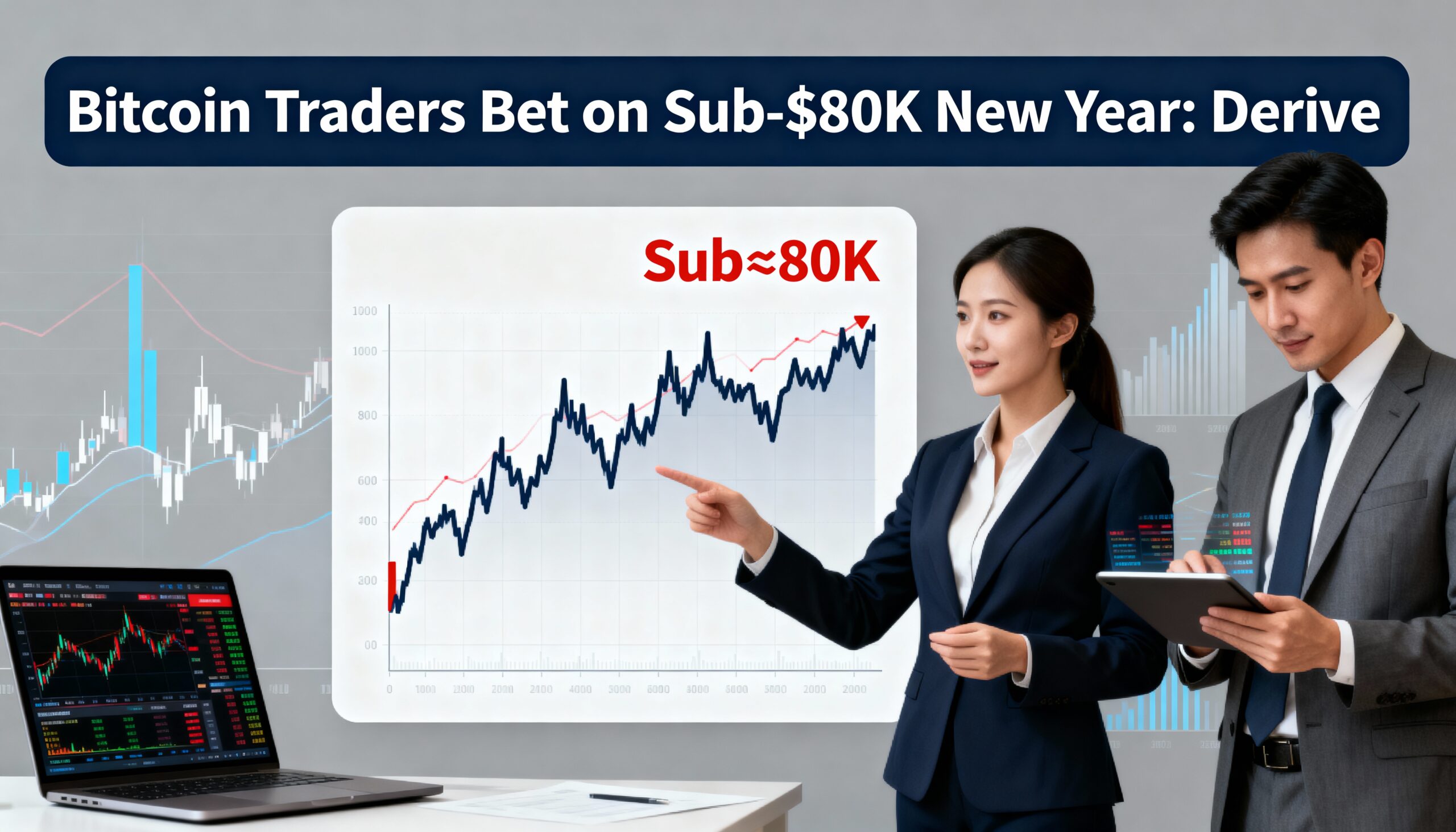 Traders Bet Bitcoin Will Start 2025 Under $80K