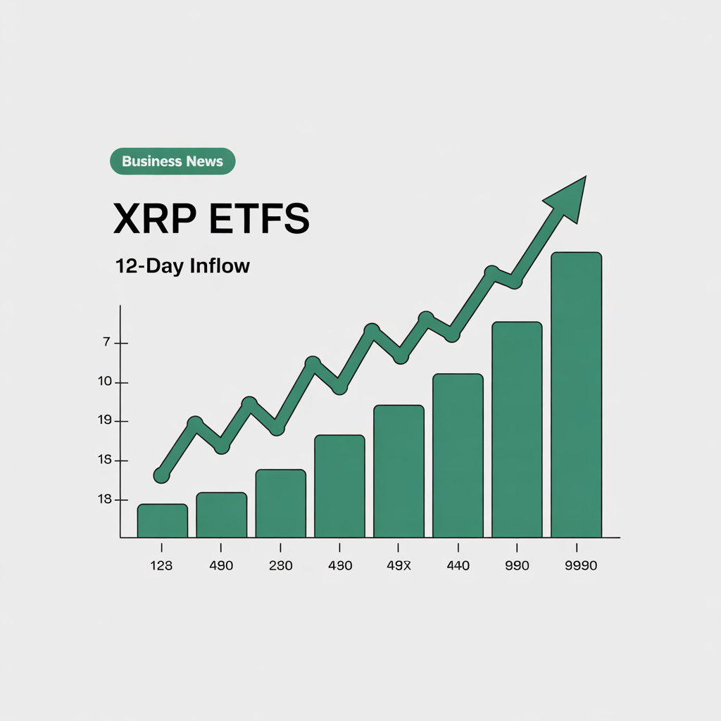 Spot XRP ETFs Lead the Market as 12-Day Inflow Streak Approaches $1 Billion.