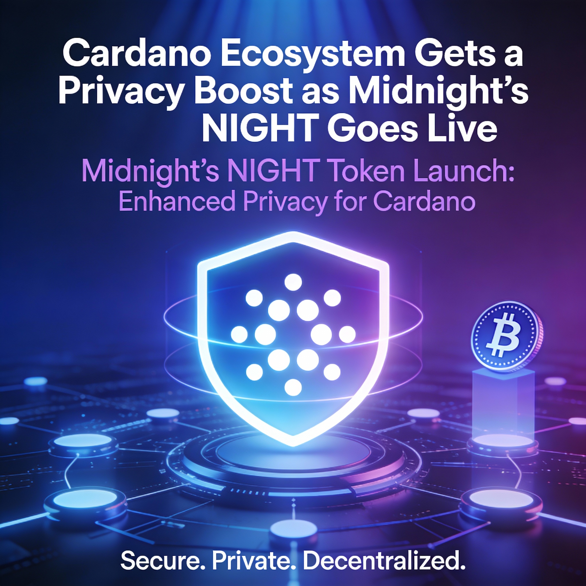Cardano Strengthens Privacy as Midnight’s NIGHT Goes Live
