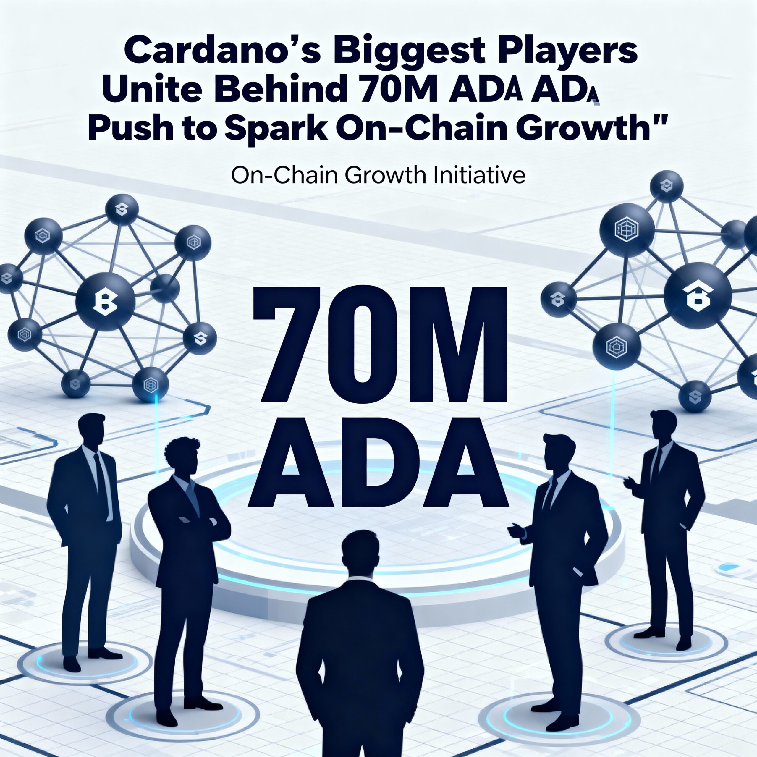 Major Cardano Stakeholders Collaborate on 70M ADA Initiative to Boost On-Chain Activity