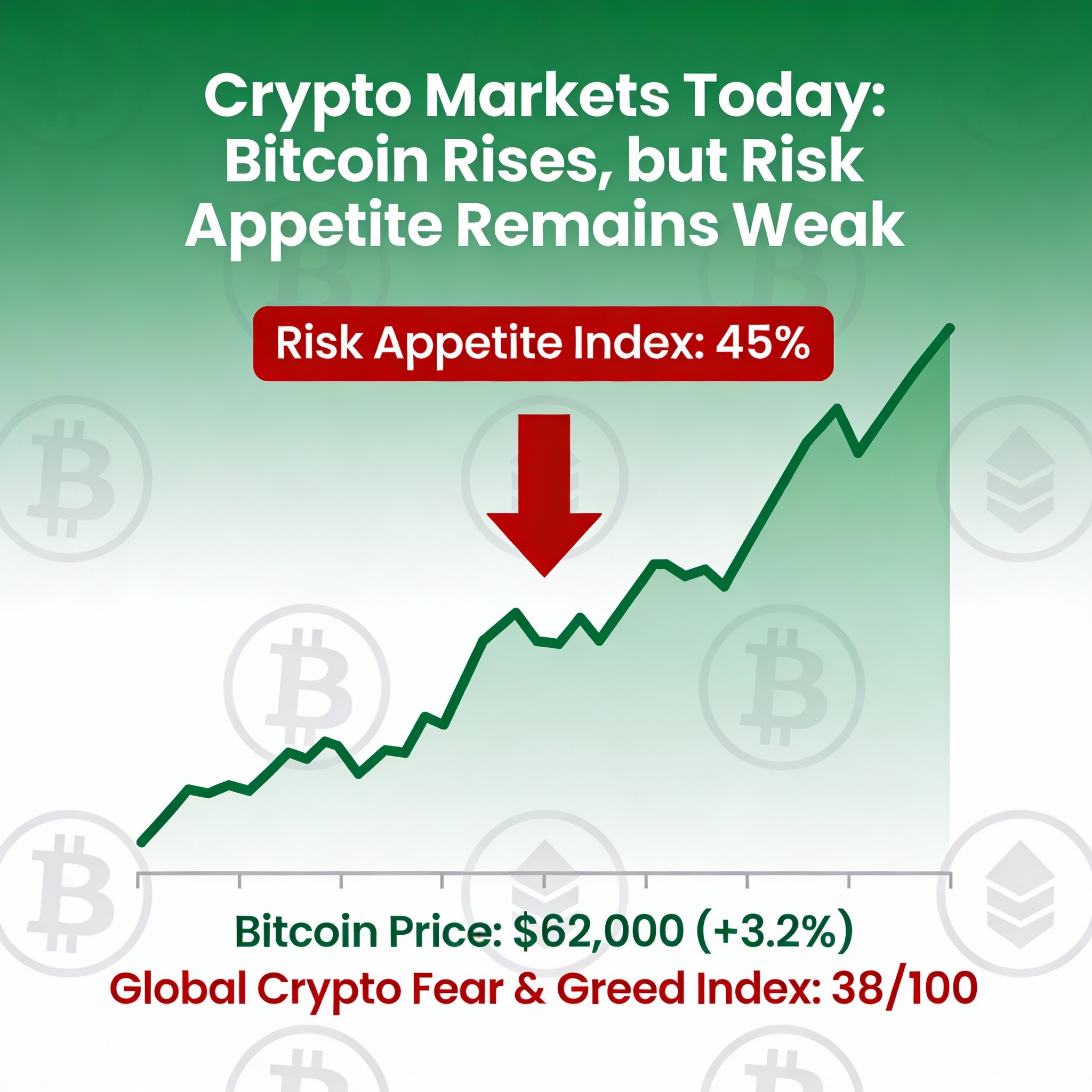 Freepik  Crypto Markets Today Bitcoin Rises But Risk Appeti  19326