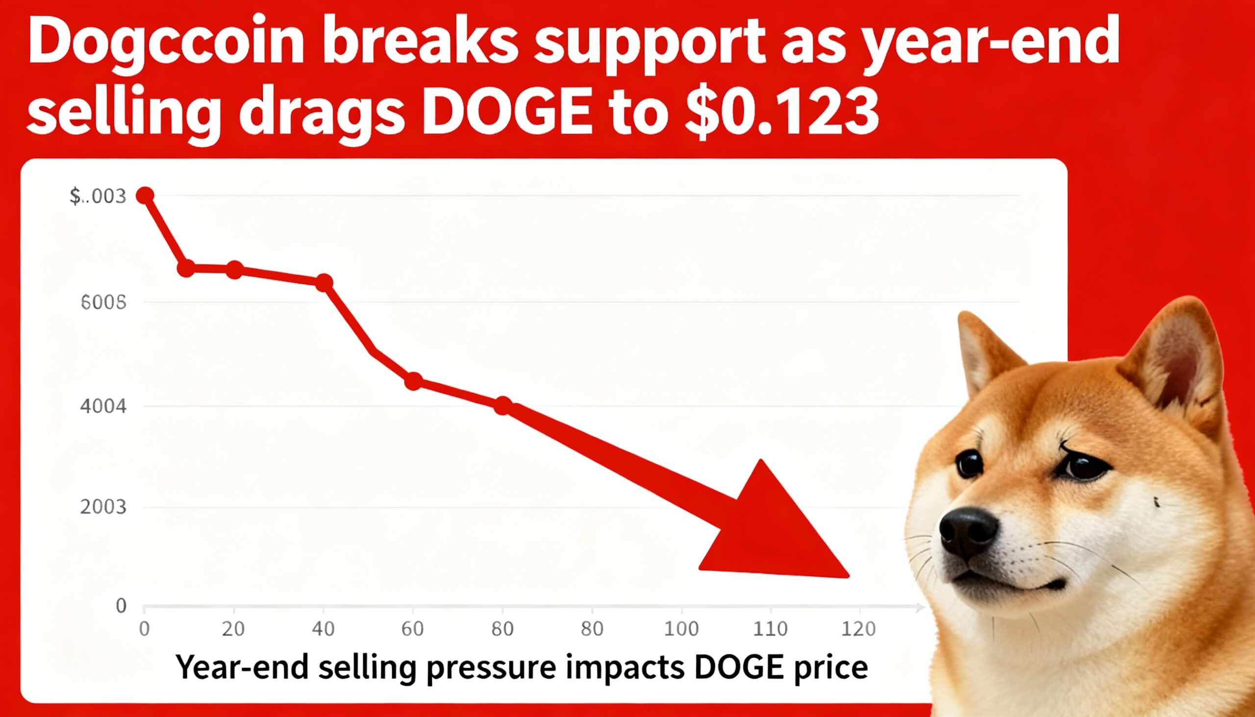 Freepik  Dogecoin Breaks Support As Yearend Selling Drags D  41388
