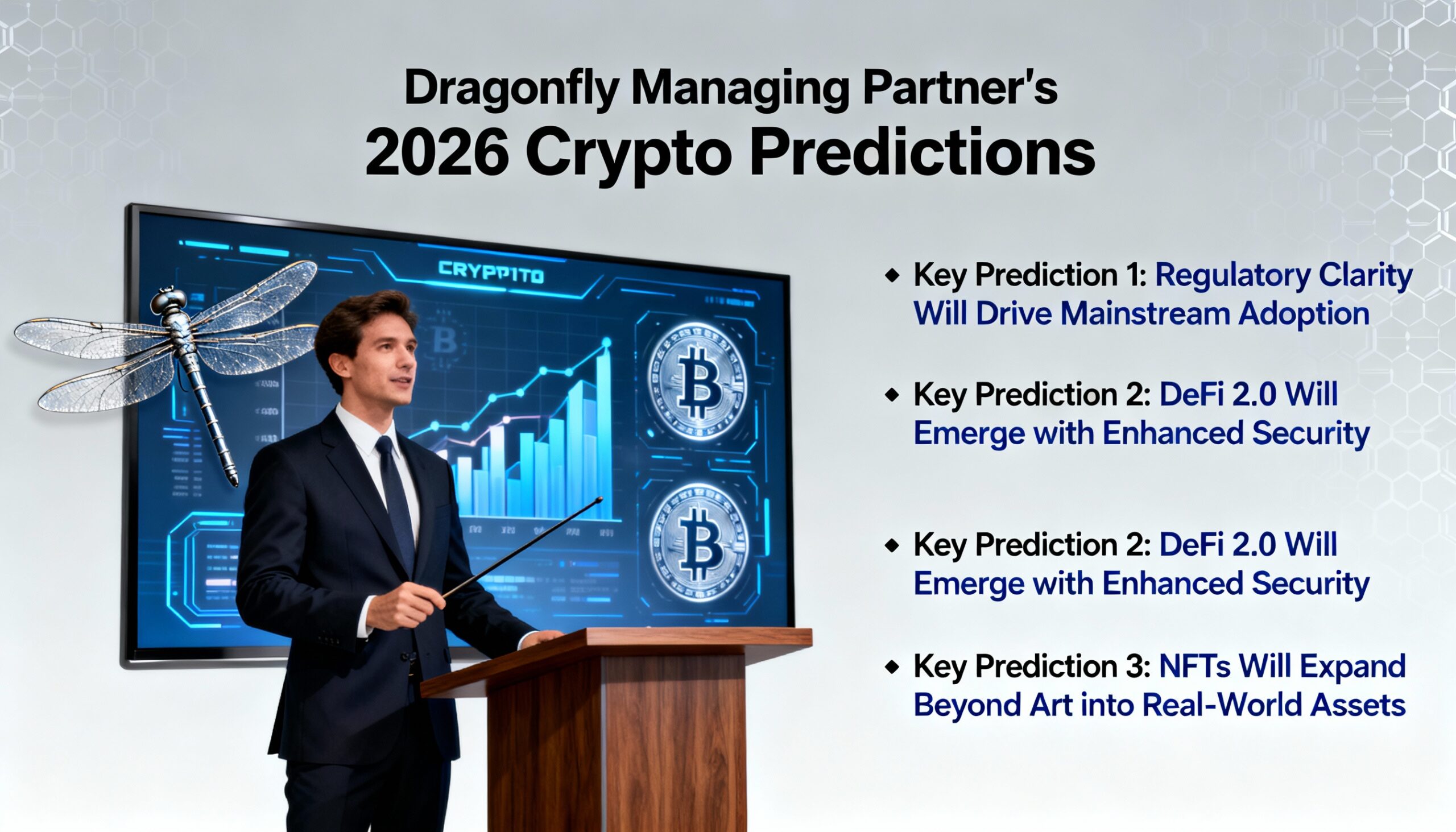 Dragonfly leadership unveils 2026 cryptocurrency outlook.
