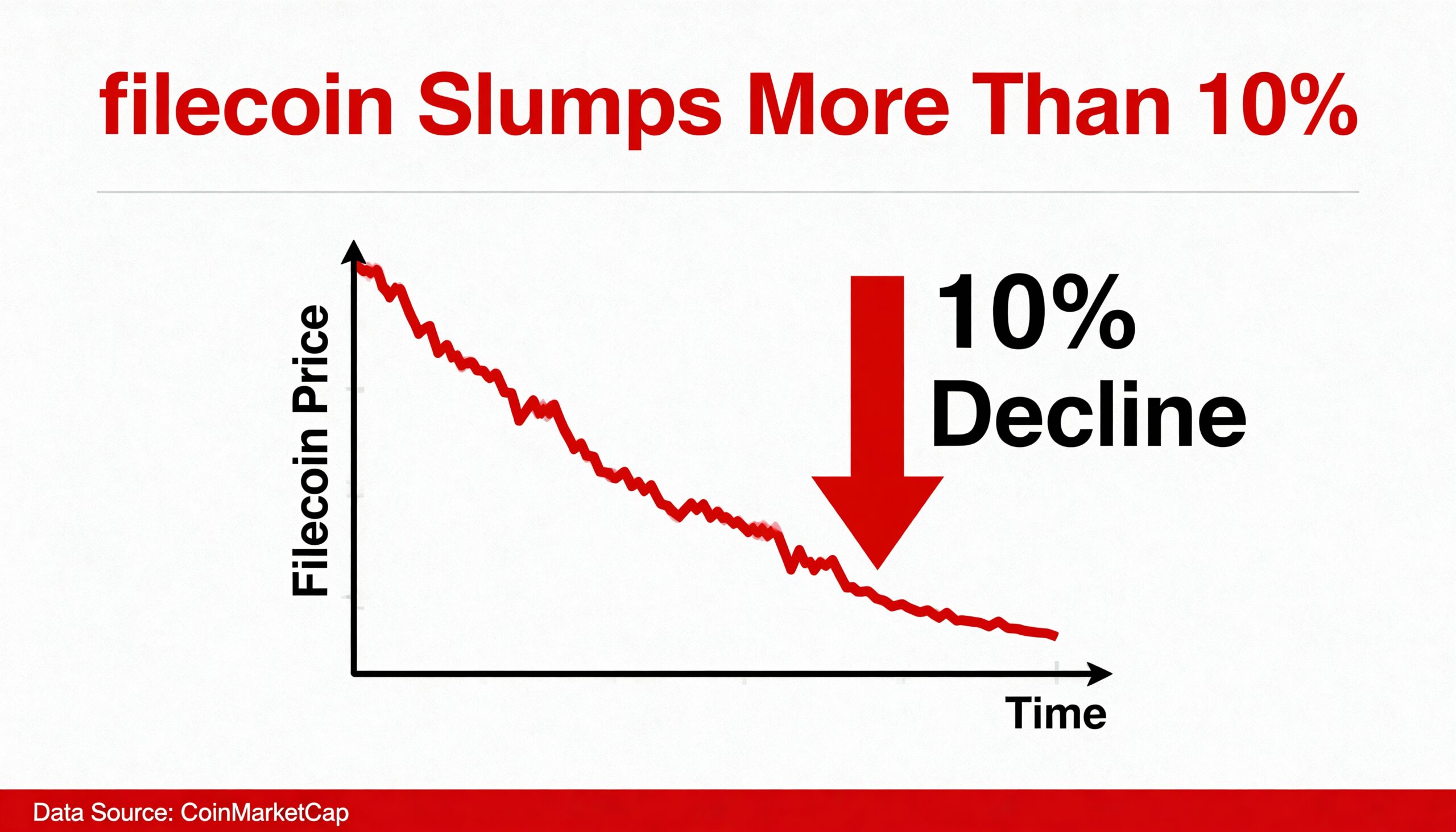 Filecoin Plunges Over 10%