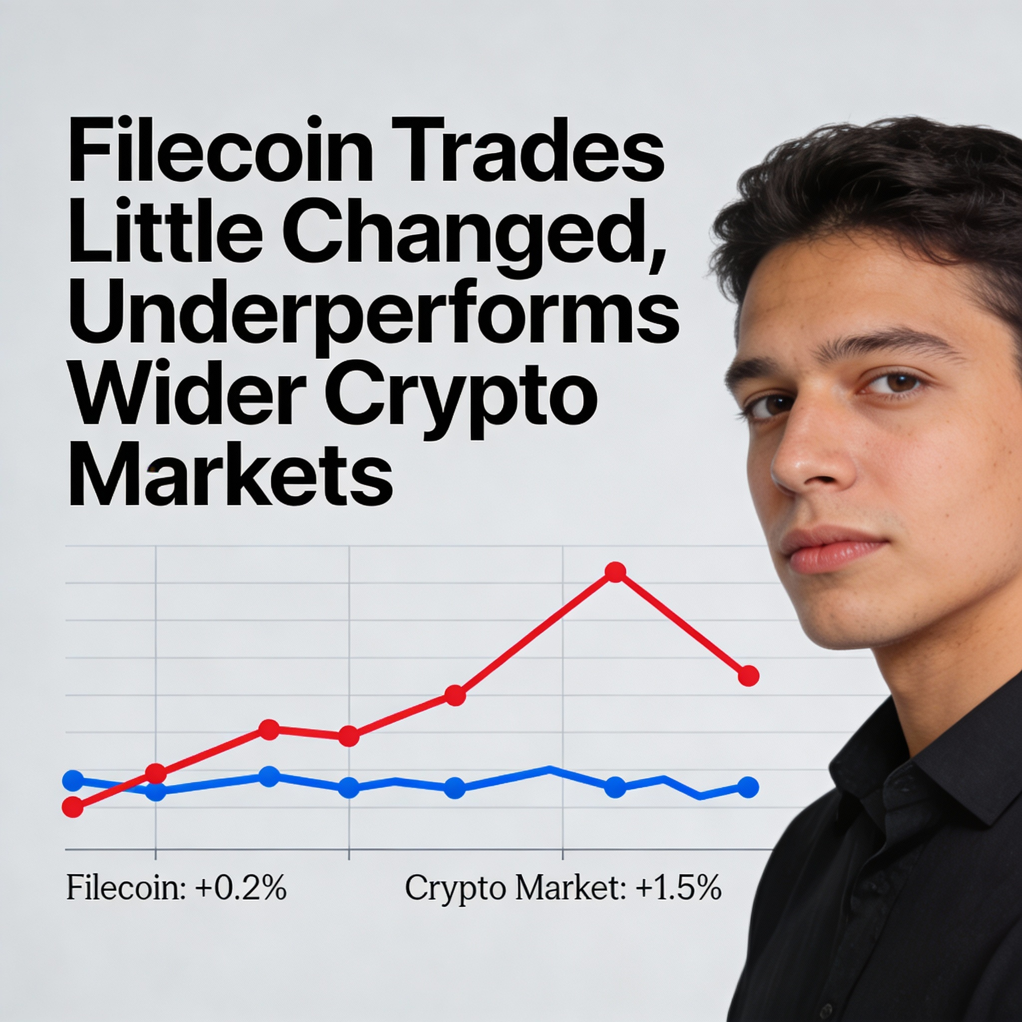 Filecoin Shows Minimal Movement, Lagging Behind Broader Crypto Market Gains