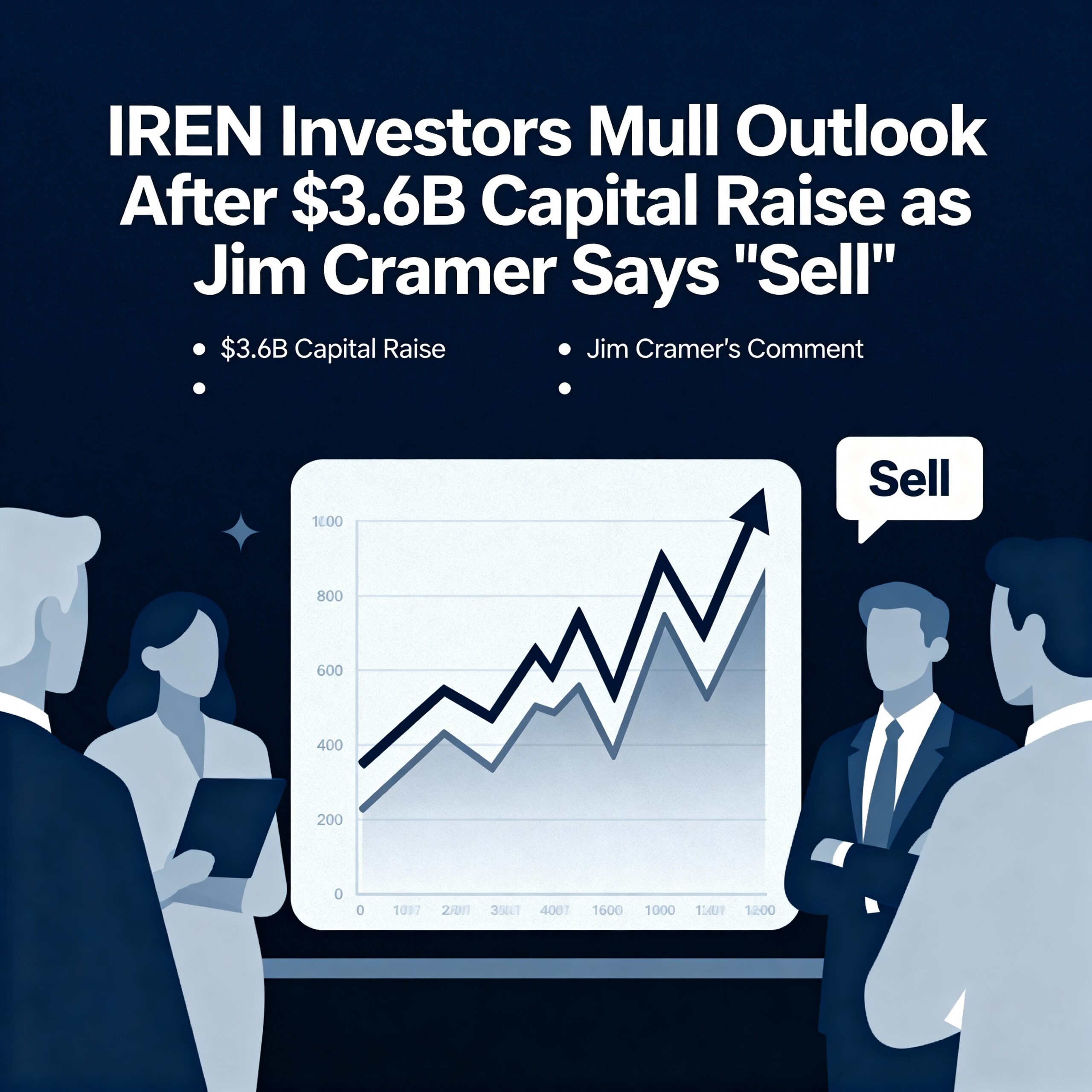 IREN Investors Weigh Future Prospects Following $3.6B Fundraise Amid Jim Cramer ‘Sell’ Call