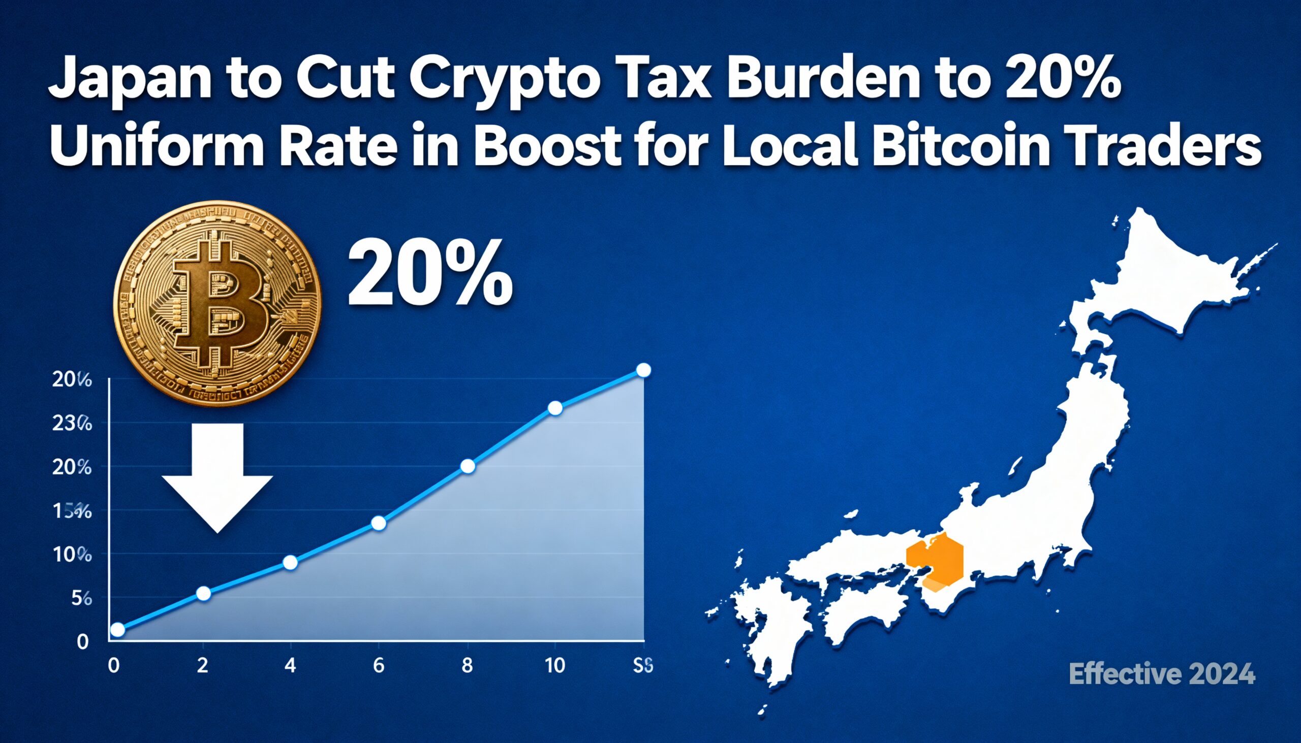 Unified 20% Crypto Tax Ahead as Japan Works to Support Domestic Bitcoin Trading