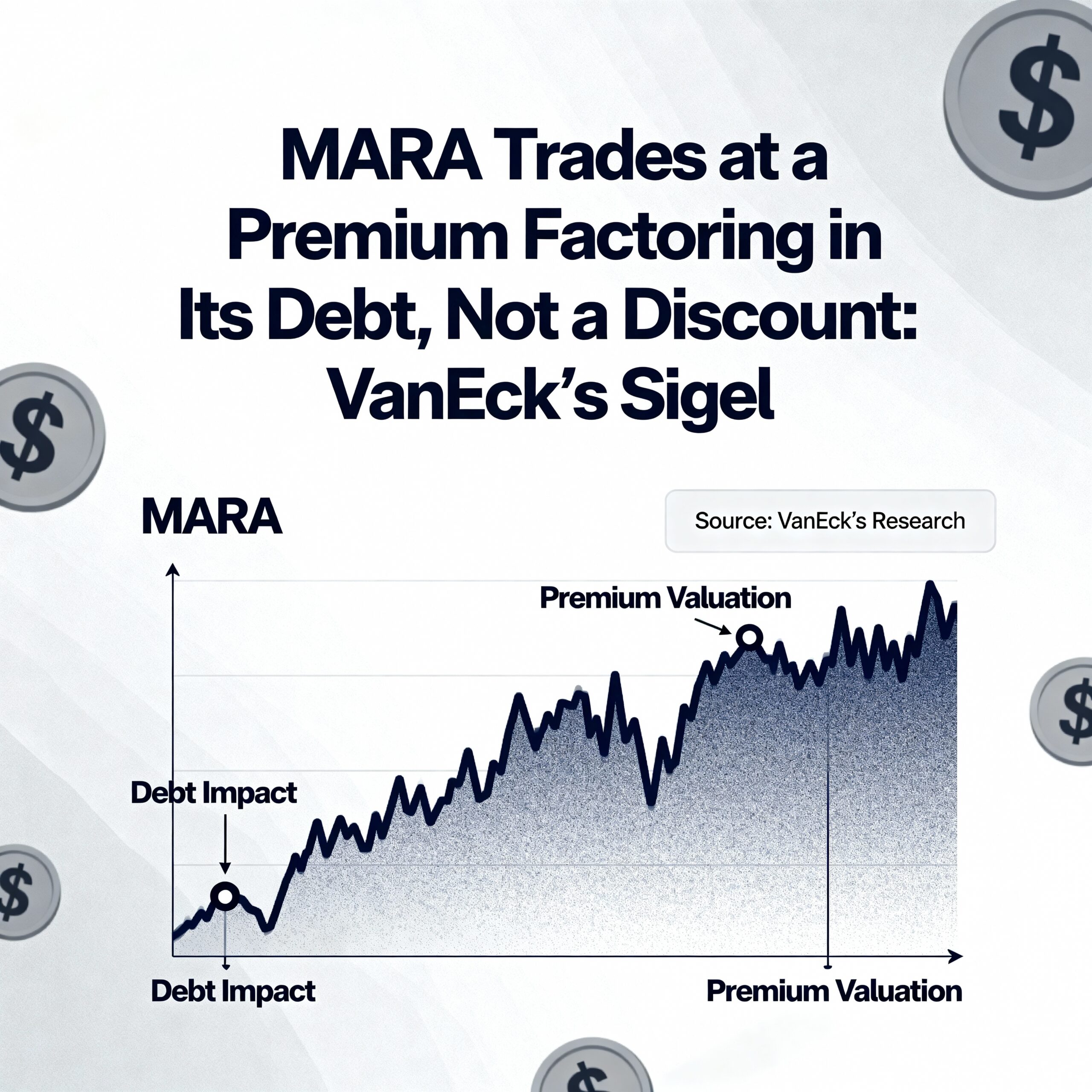 VanEck’s Sigel Says MARA Trades at a Premium When Debt Is Considered, Not a Discount