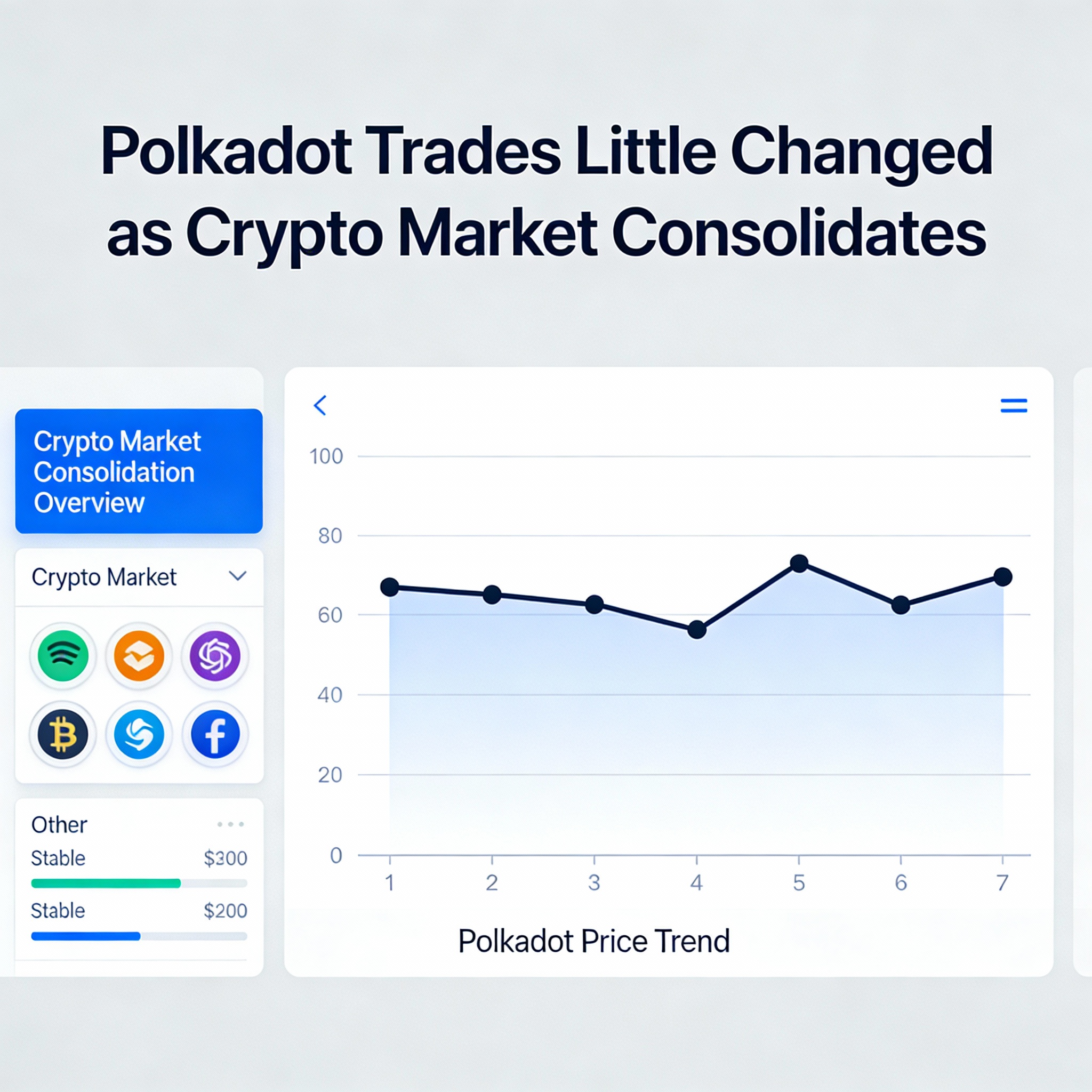 Polkadot Holds Steady as the Crypto Market Enters Consolidation Mode