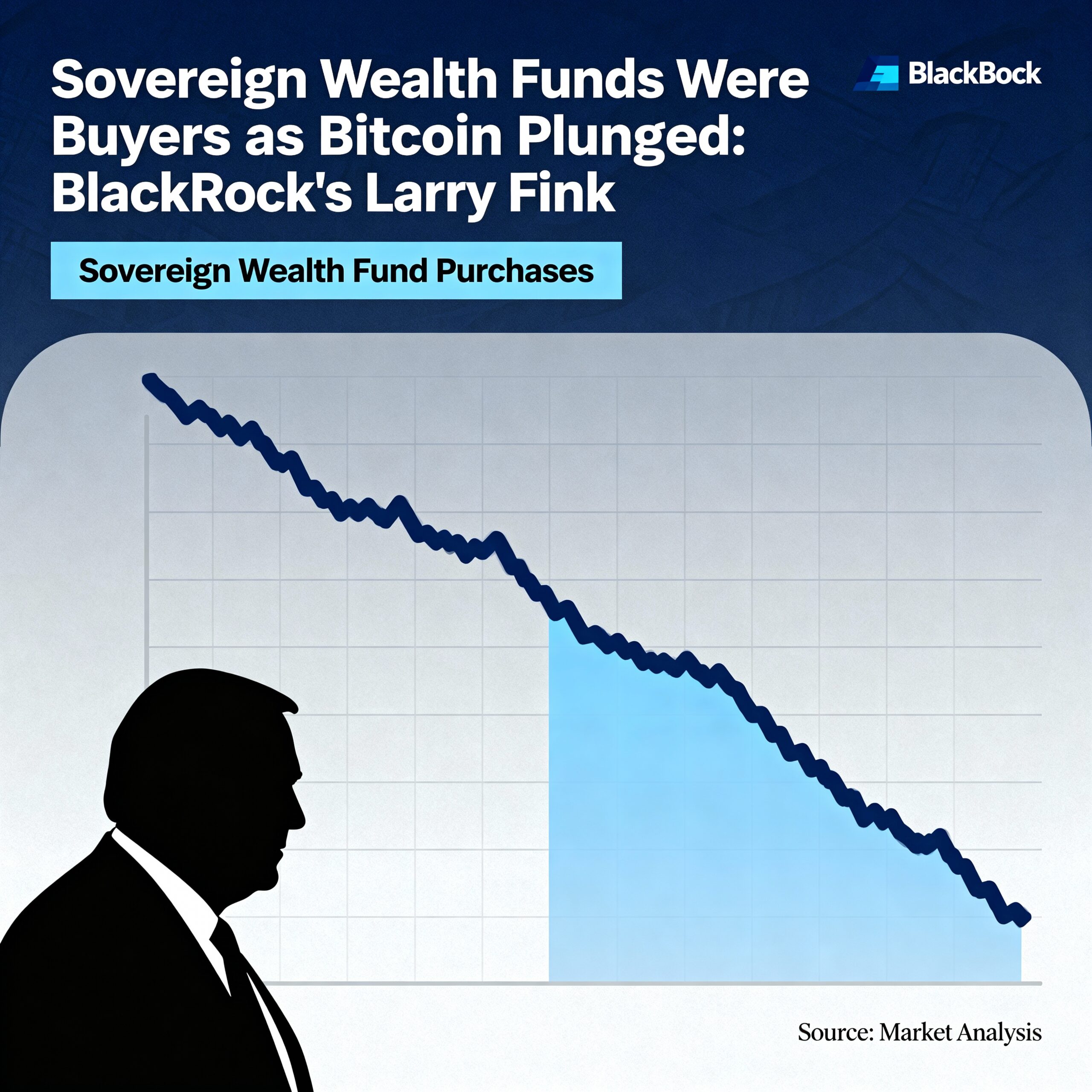 Sovereign Wealth Funds Stepped In as Bitcoin Dropped, Says BlackRock’s Larry Fink
