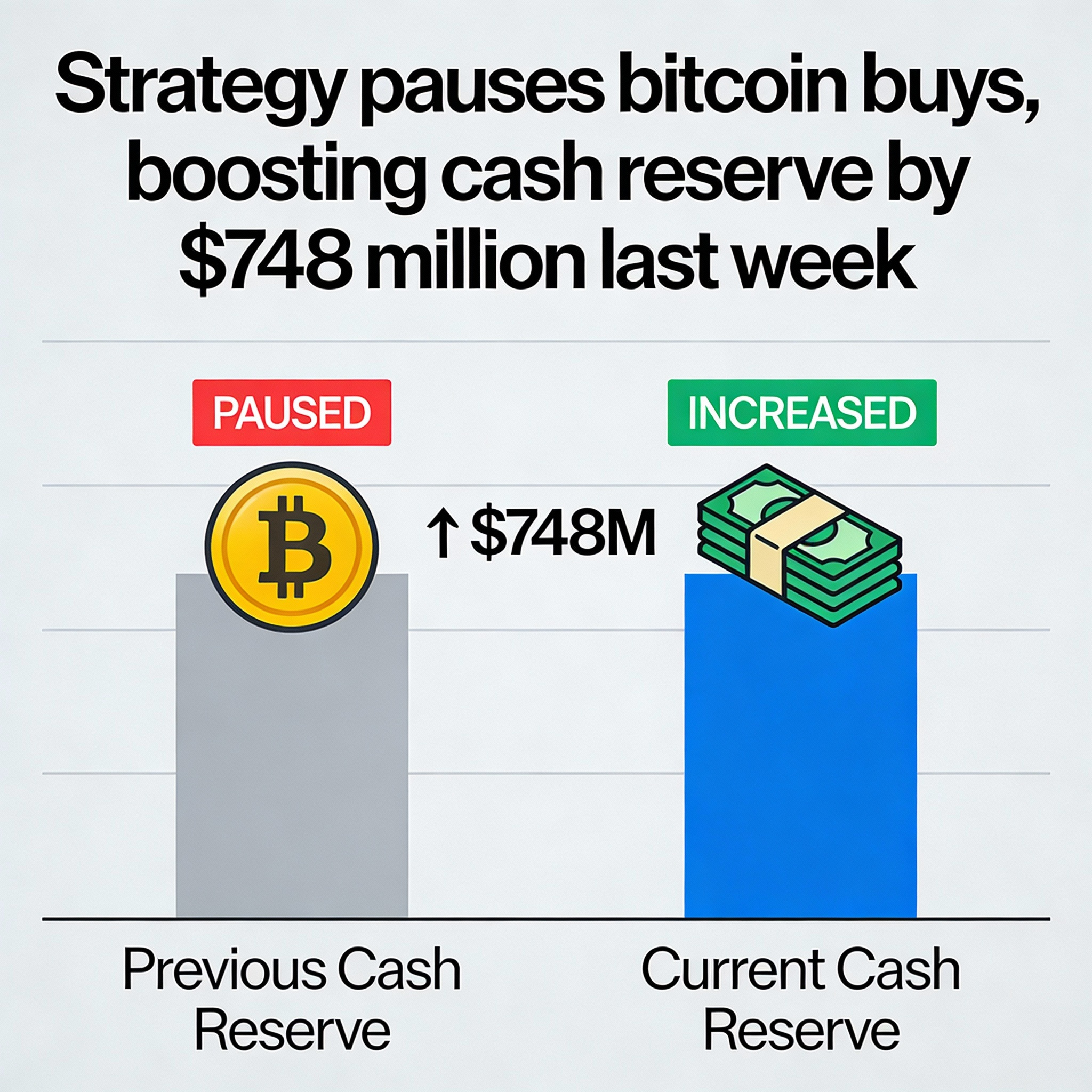 Freepik  Strategy Pauses Bitcoin Buys Boosting Cash Reserve  6212