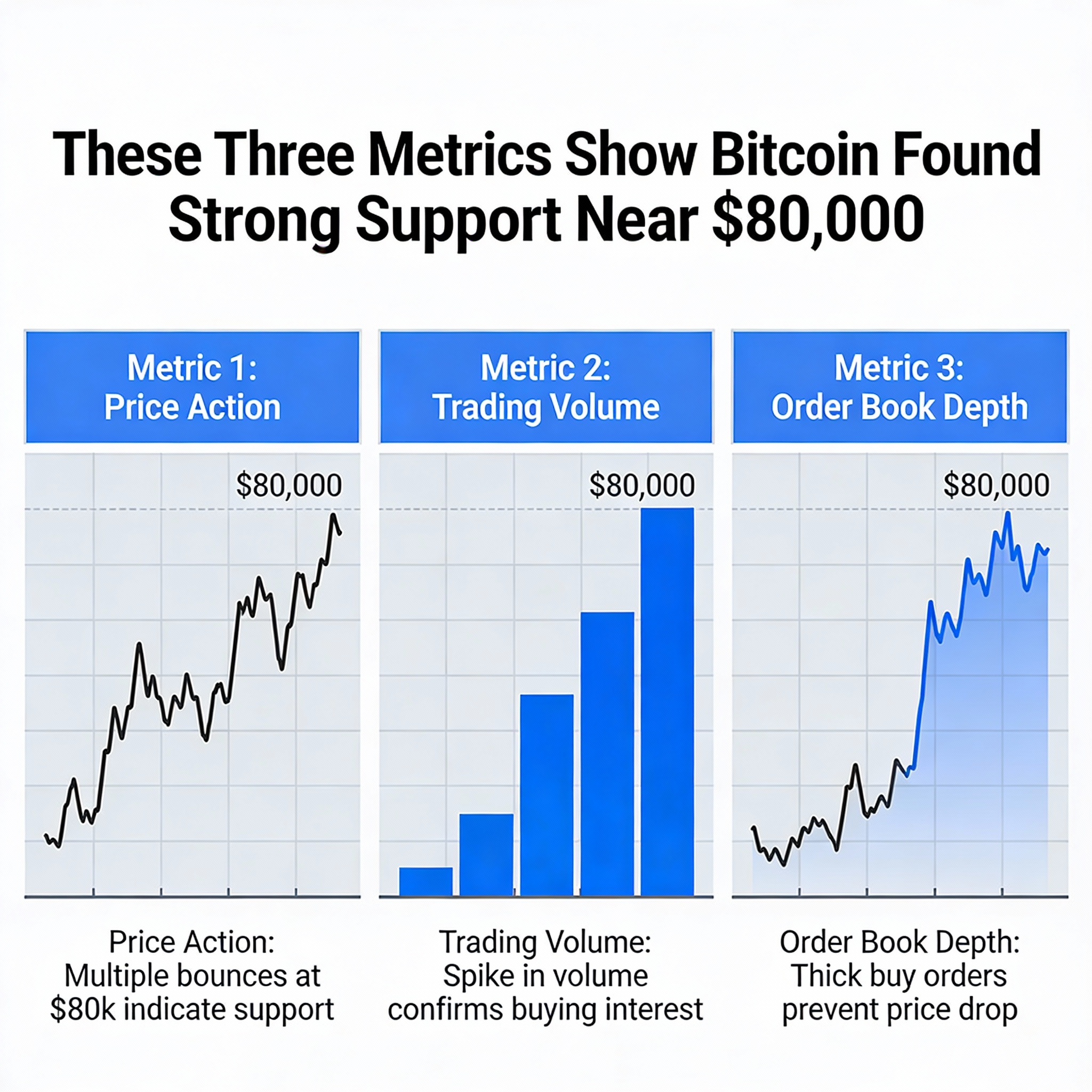 Bitcoin Finds Solid Support Around $80,000, Says Three Key Metrics