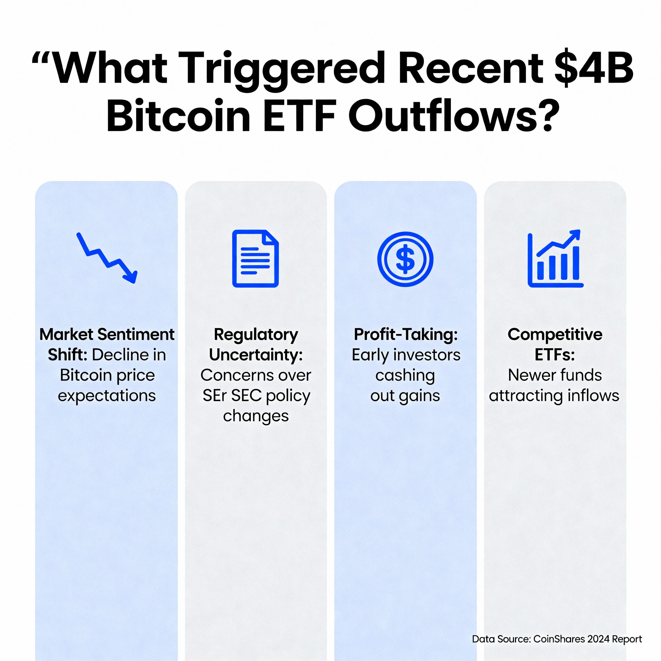 What Caused the Recent $4B Exodus from Bitcoin ETFs?