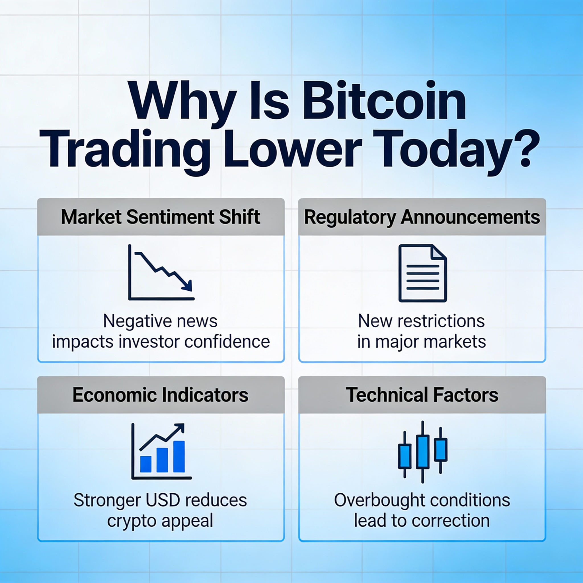 What’s Driving Bitcoin Lower Today?