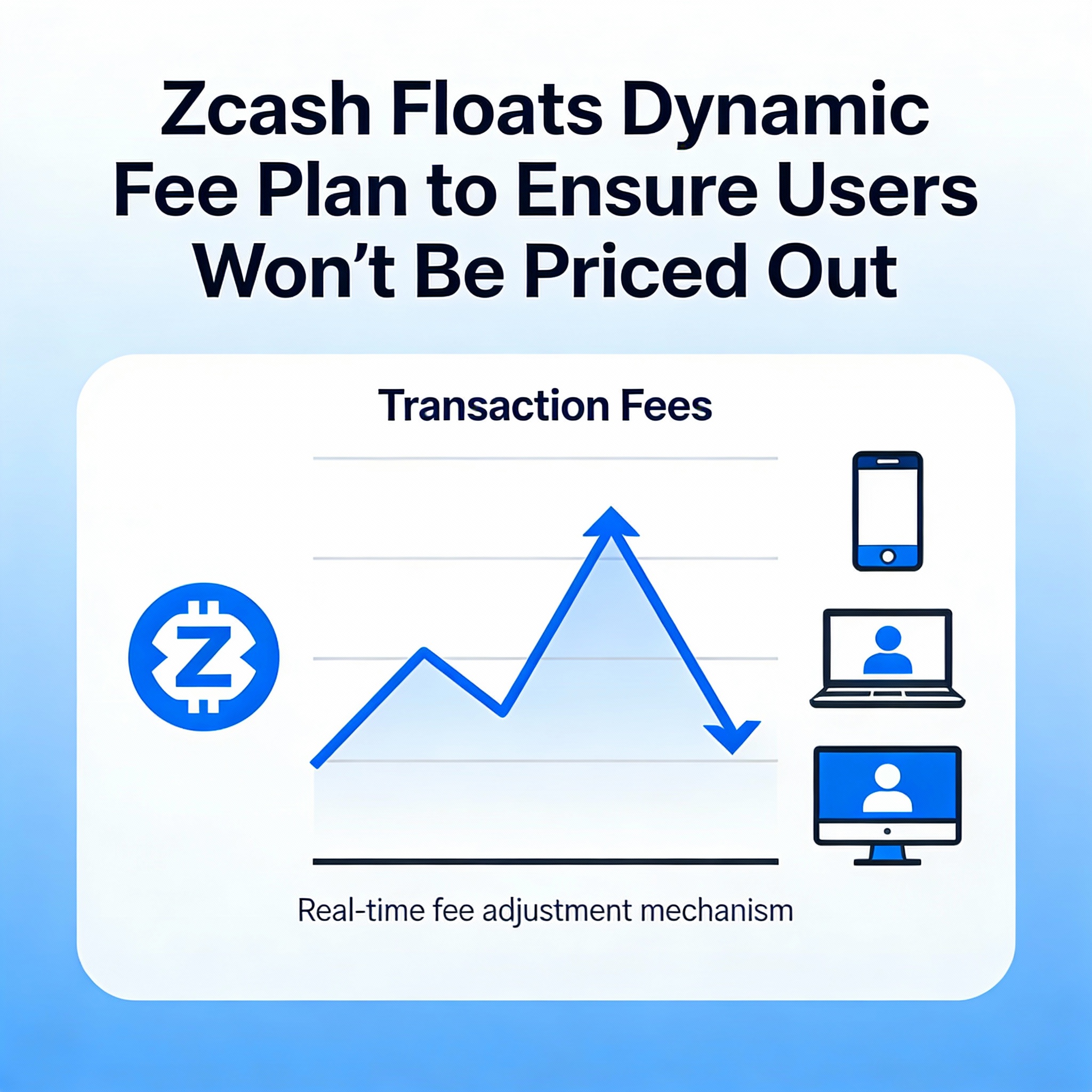 Zcash Proposes Dynamic Fee Model to Keep Transactions Affordable for Users.