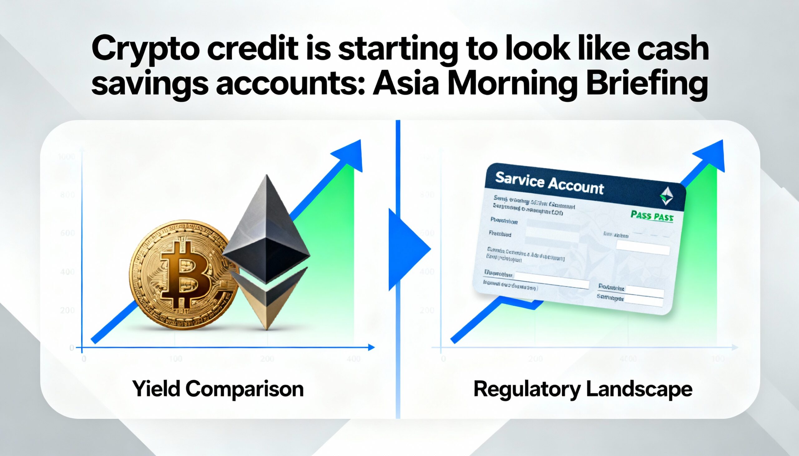 Crypto credit starts to look more like a cash savings account: Asia Morning Briefing