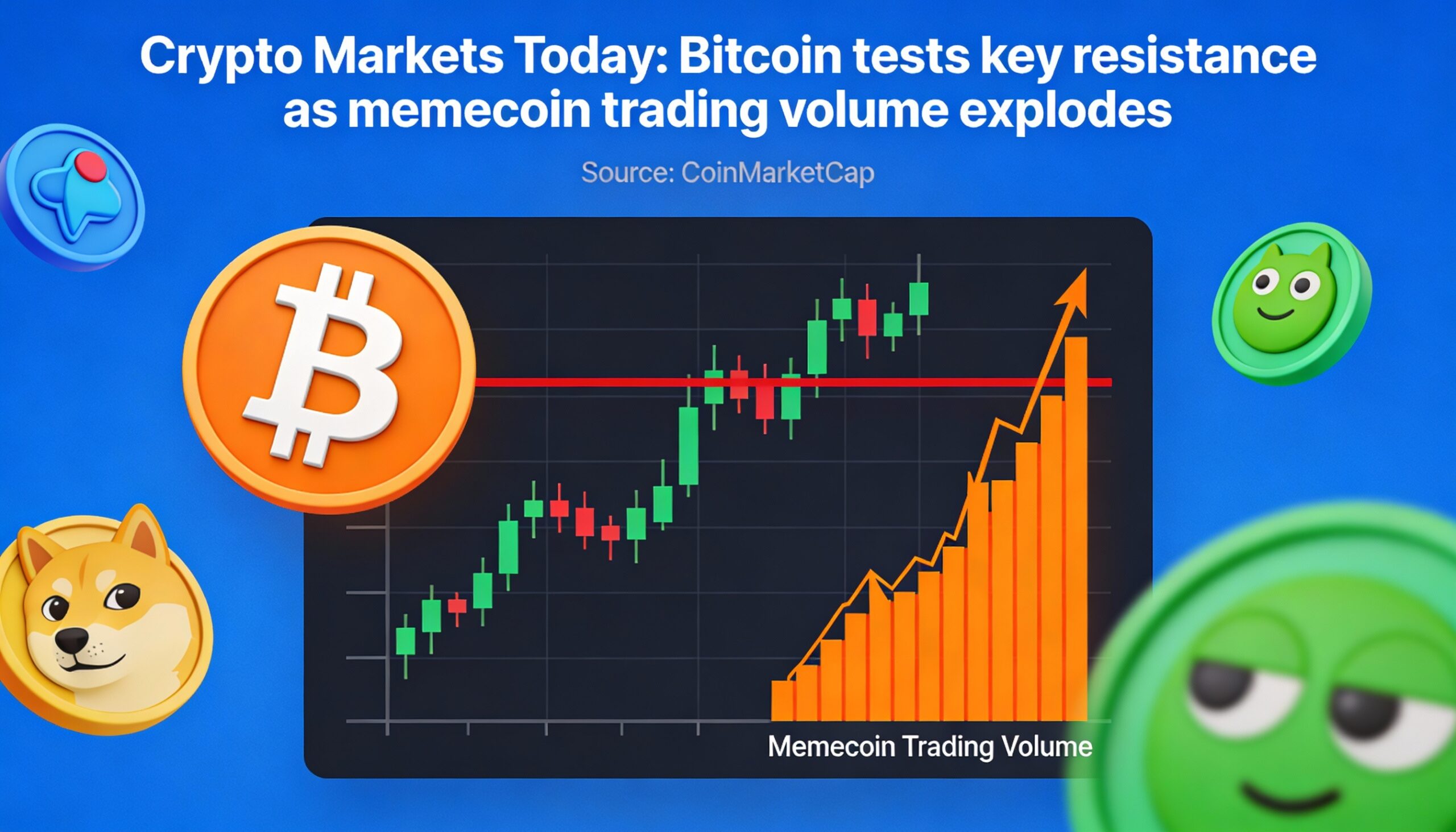 Freepik  Crypto Markets Today Bitcoin Tests Key Resistance   1732