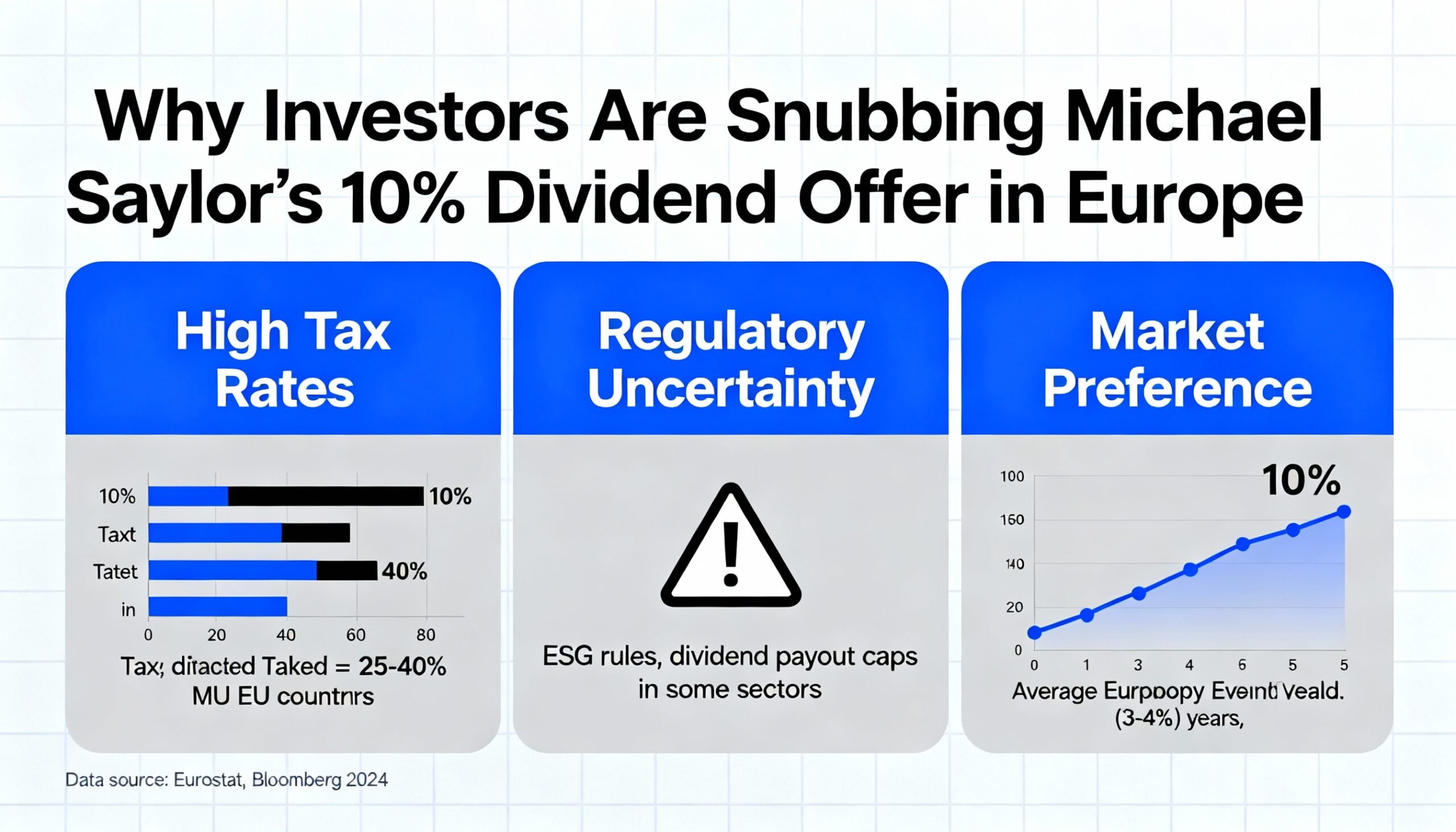 European investors shrug off Michael Saylor’s 10% dividend proposal.
